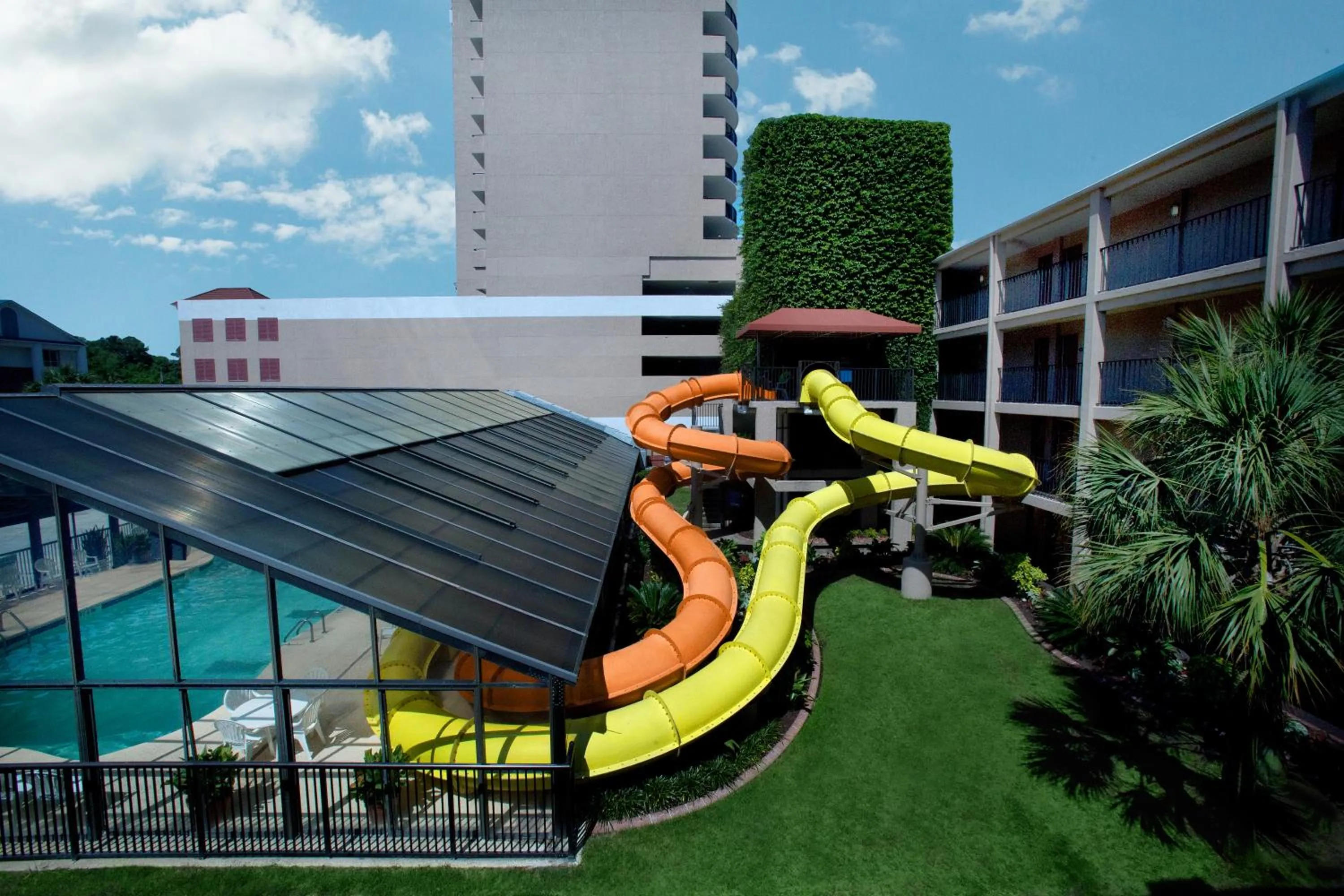 Aqua park in Compass Cove