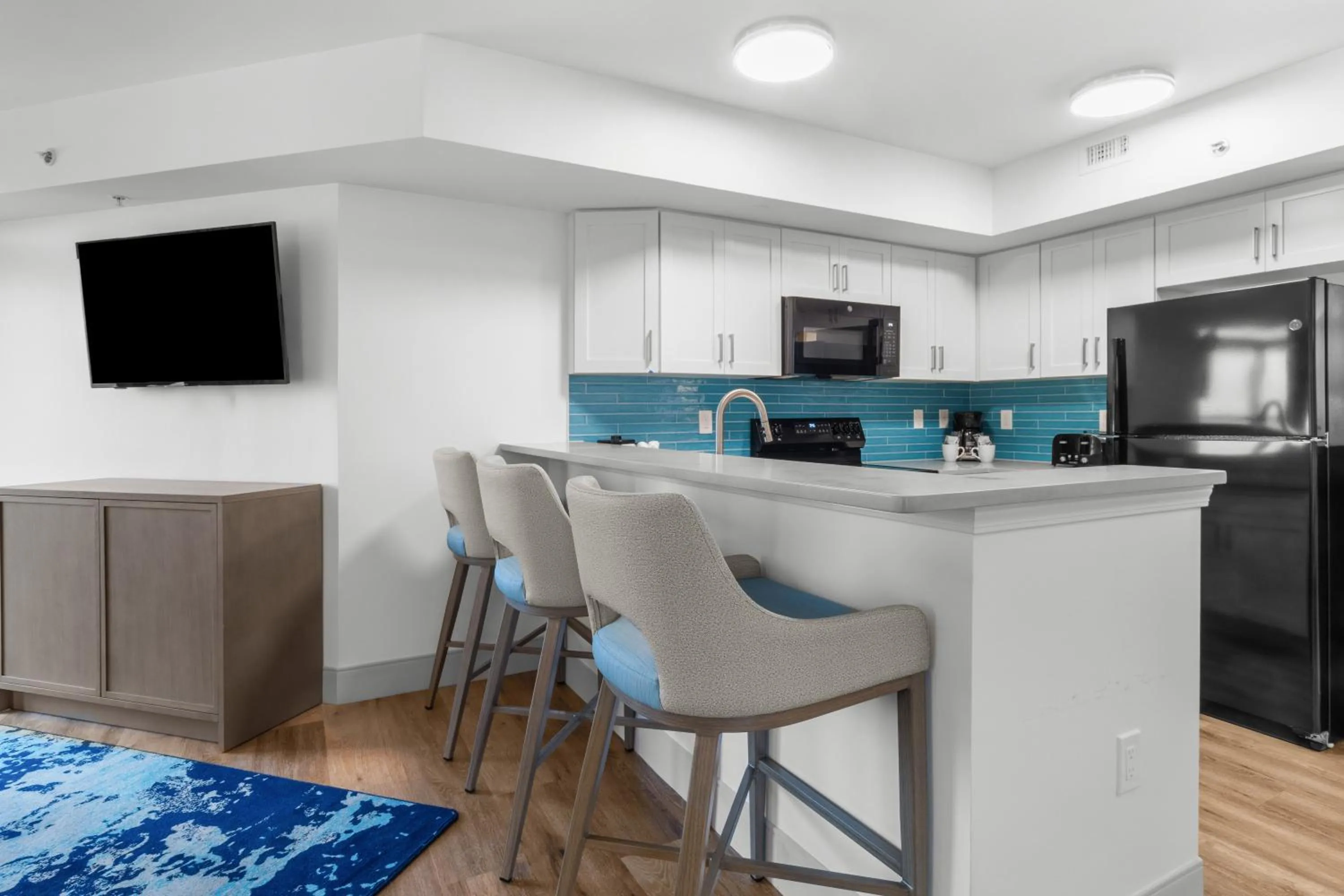 kitchen in Caribbean Resort Myrtle Beach