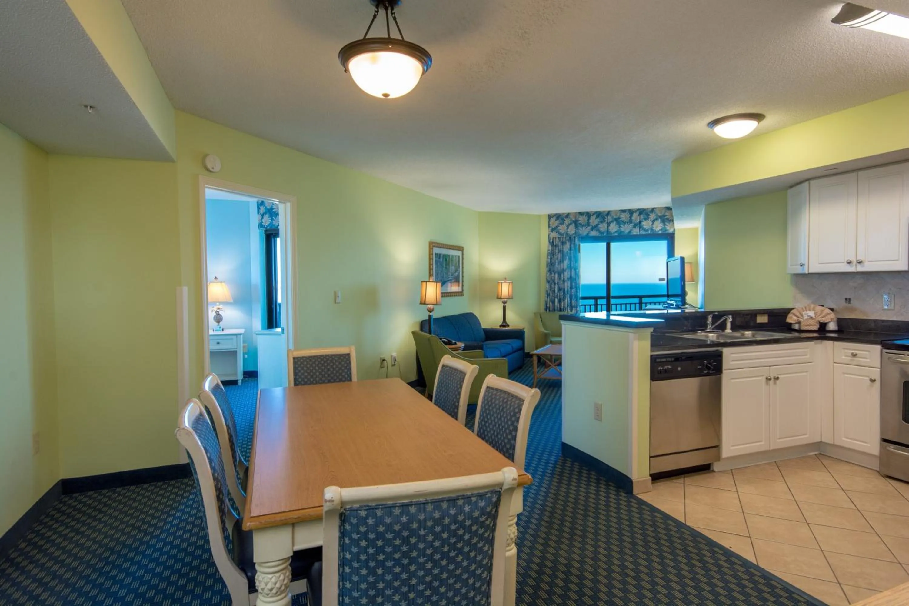 Kitchen or kitchenette in Caribbean Resort Myrtle Beach