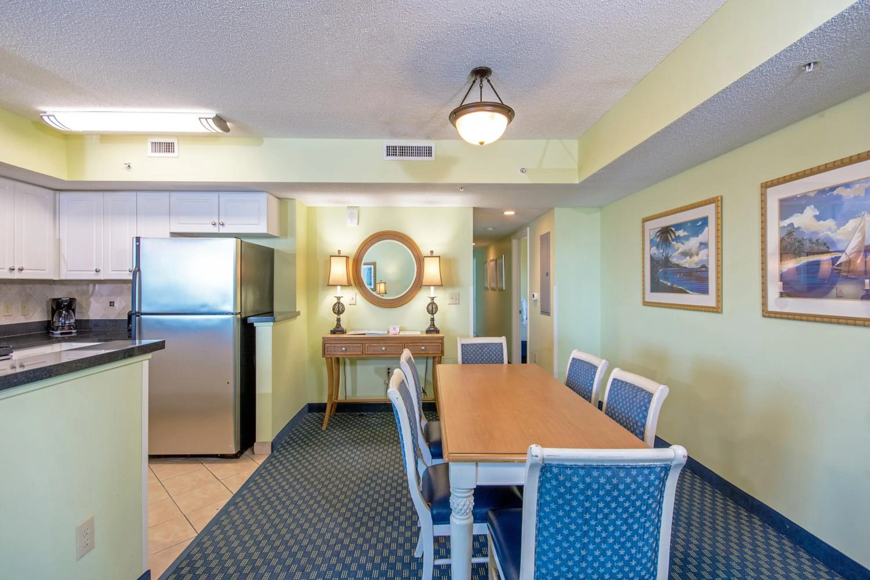 Kitchen or kitchenette in Caribbean Resort Myrtle Beach