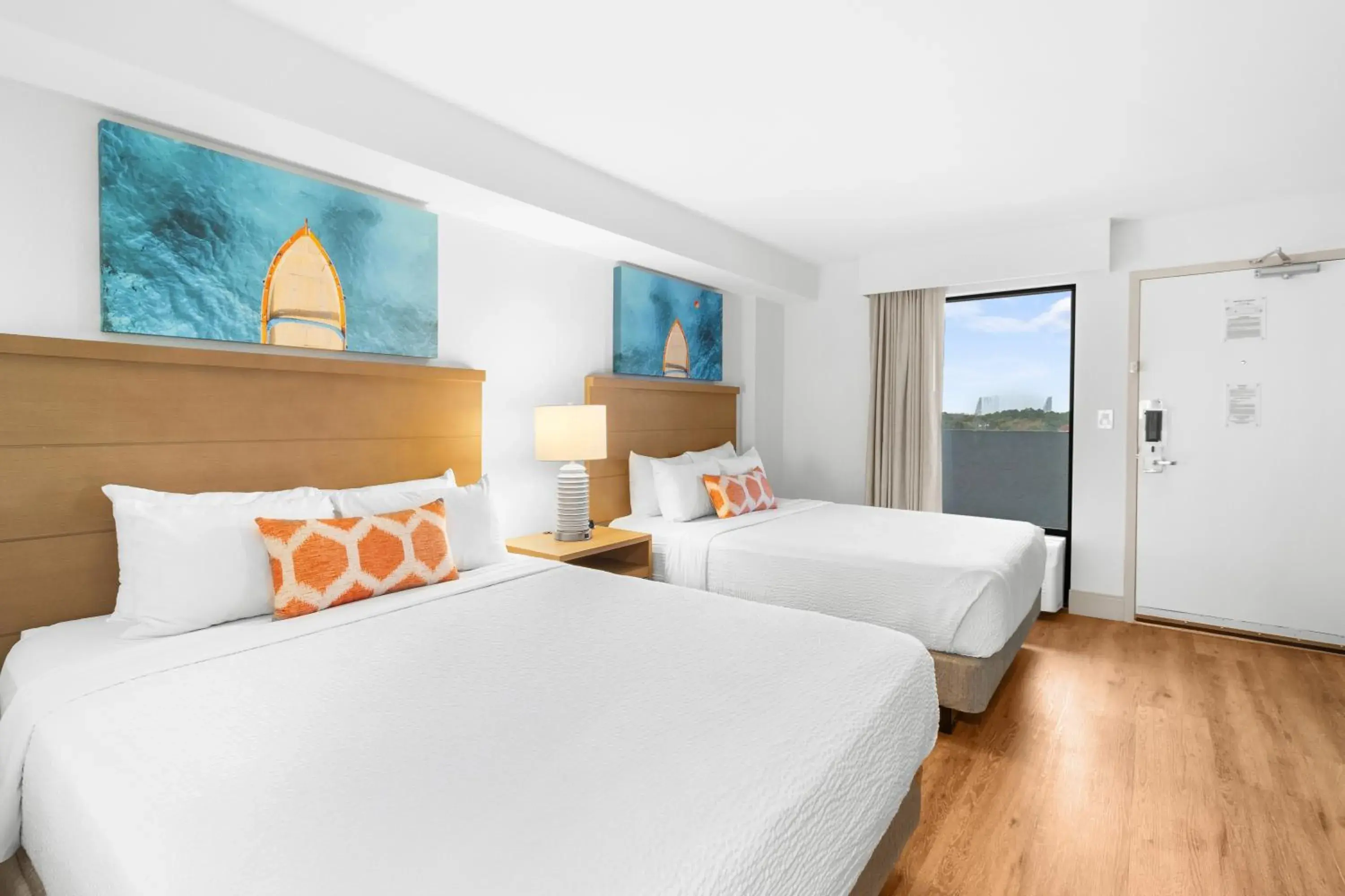 Bedroom, Bed in Caribbean Resort Myrtle Beach Bedroom, Bed in Caribbean Resort Myrtle Beach