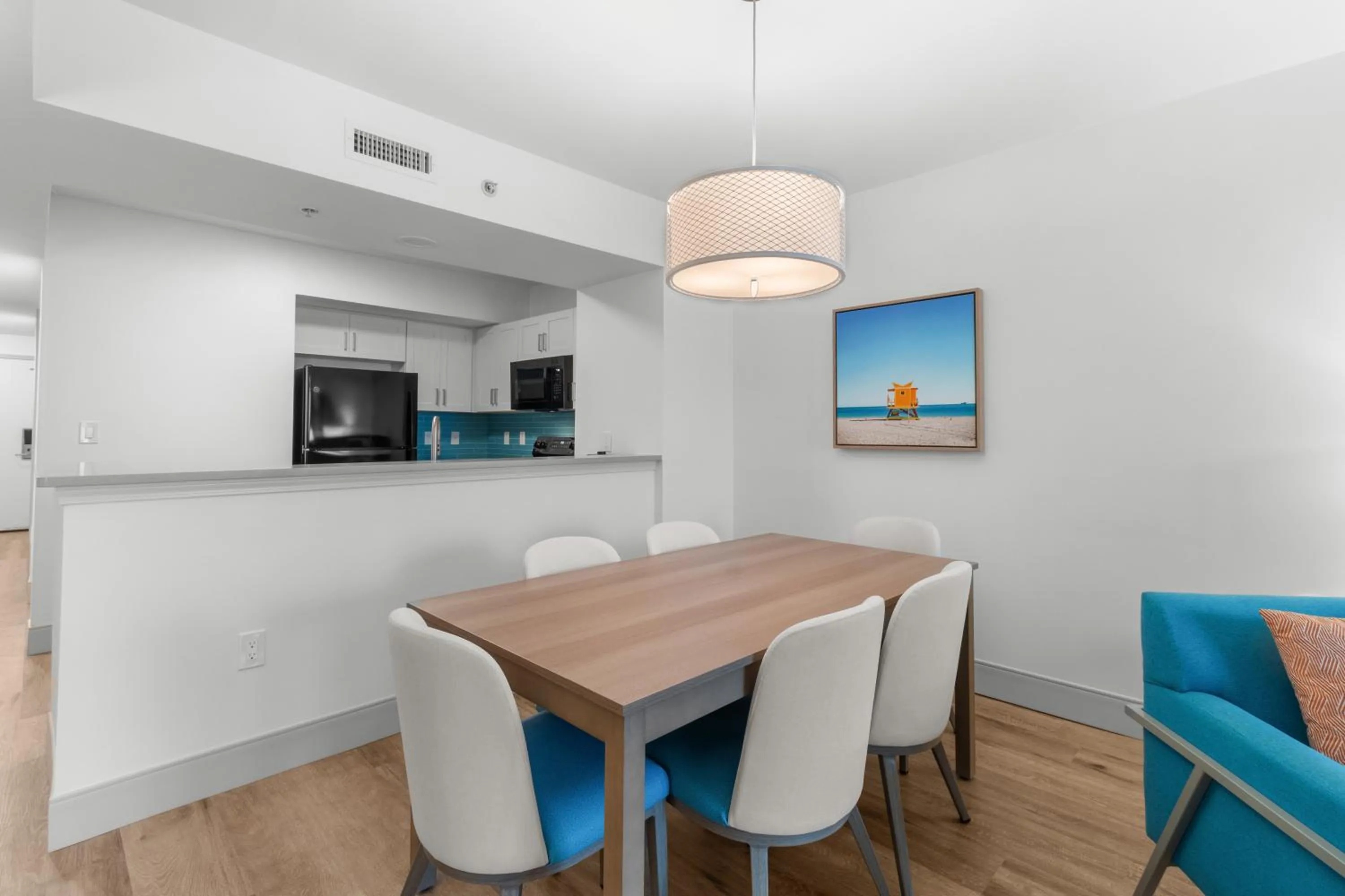 Dining area in Caribbean Resort Myrtle Beach