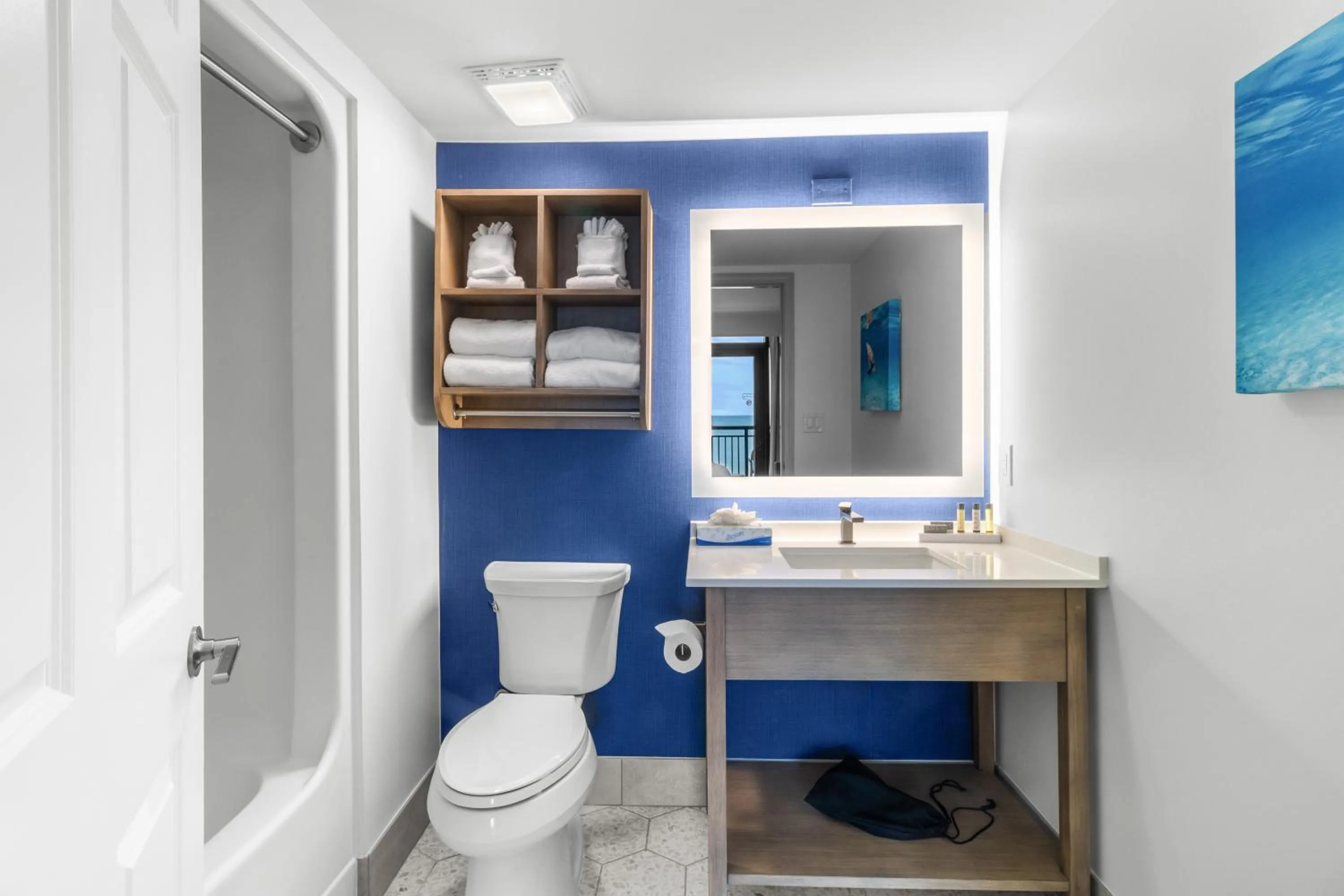 Bathroom in Caribbean Resort Myrtle Beach