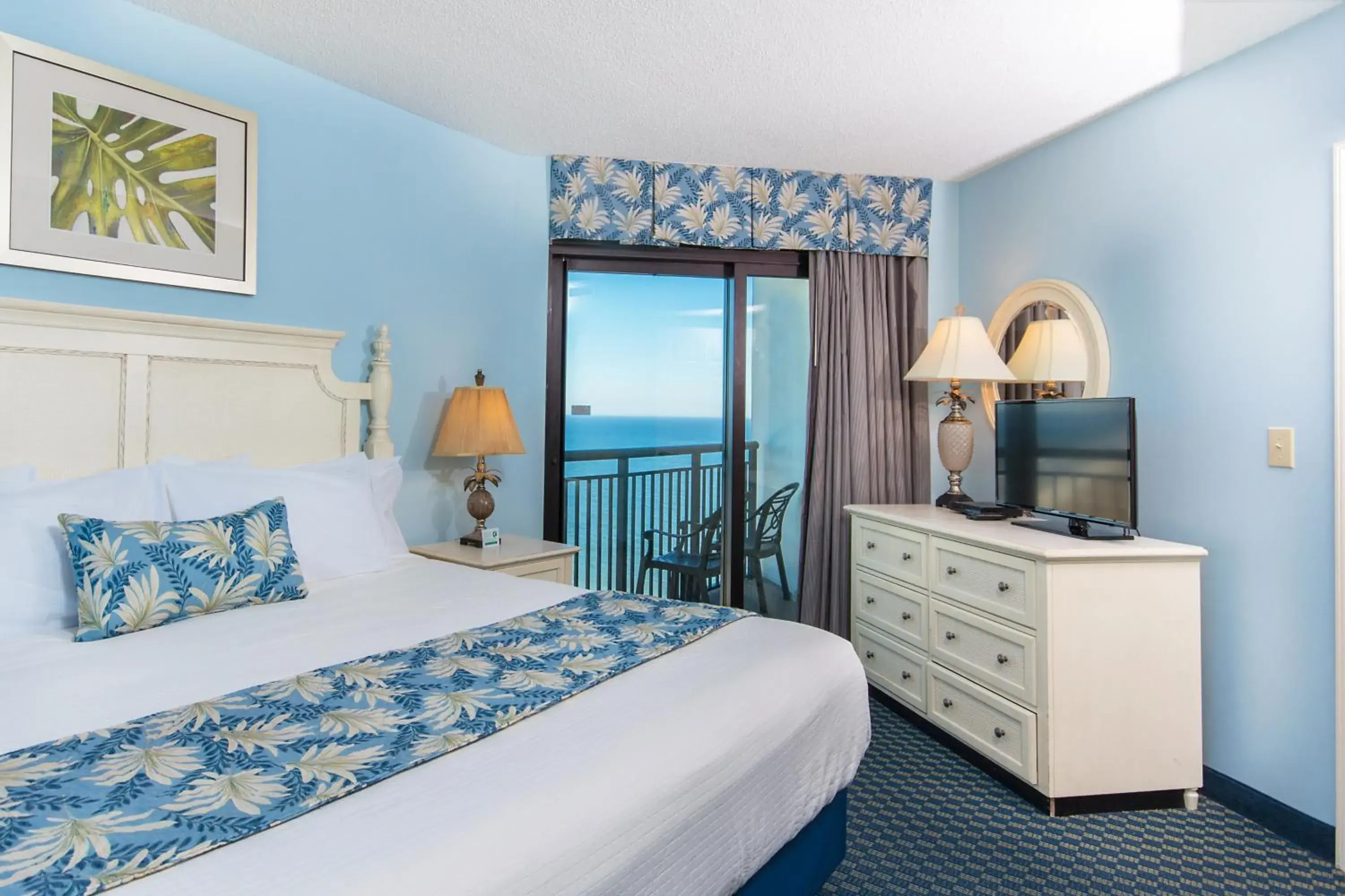 TV and multimedia, Bed in Caribbean Resort Myrtle Beach TV and multimedia, Bed in Caribbean Resort Myrtle Beach