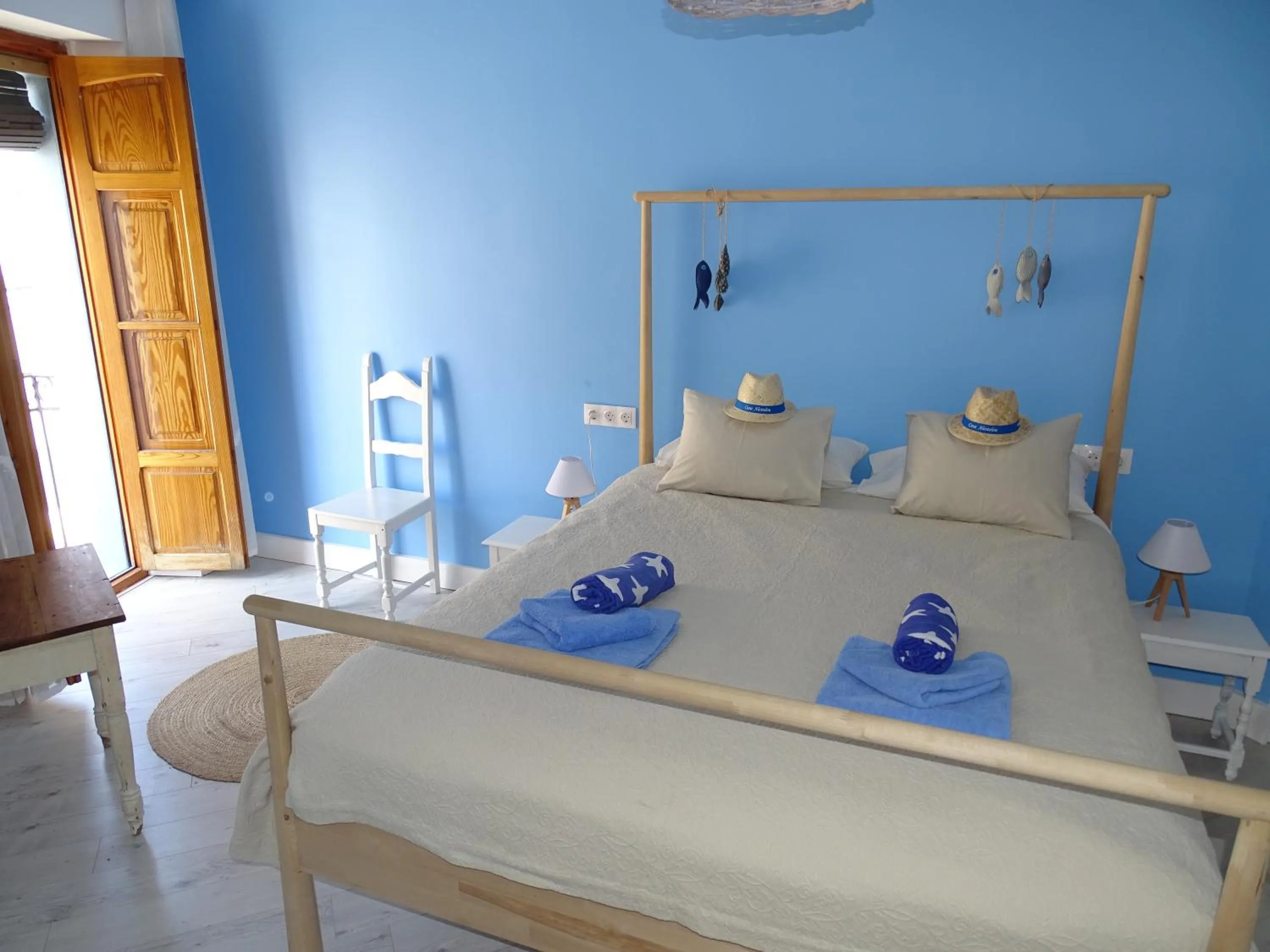 Bedroom, Bed in Casa Alestelou