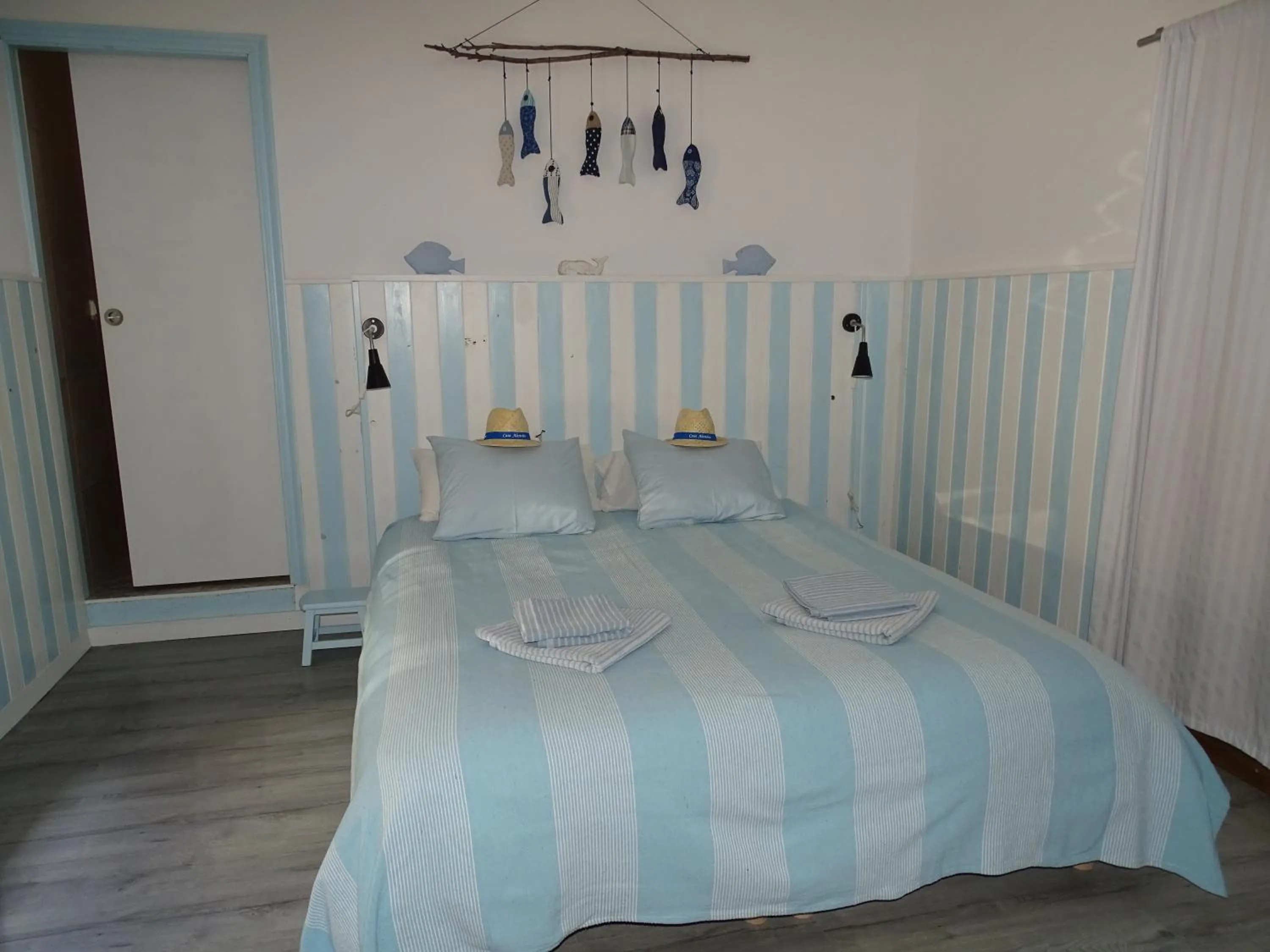 Bedroom, Bed in Casa Alestelou