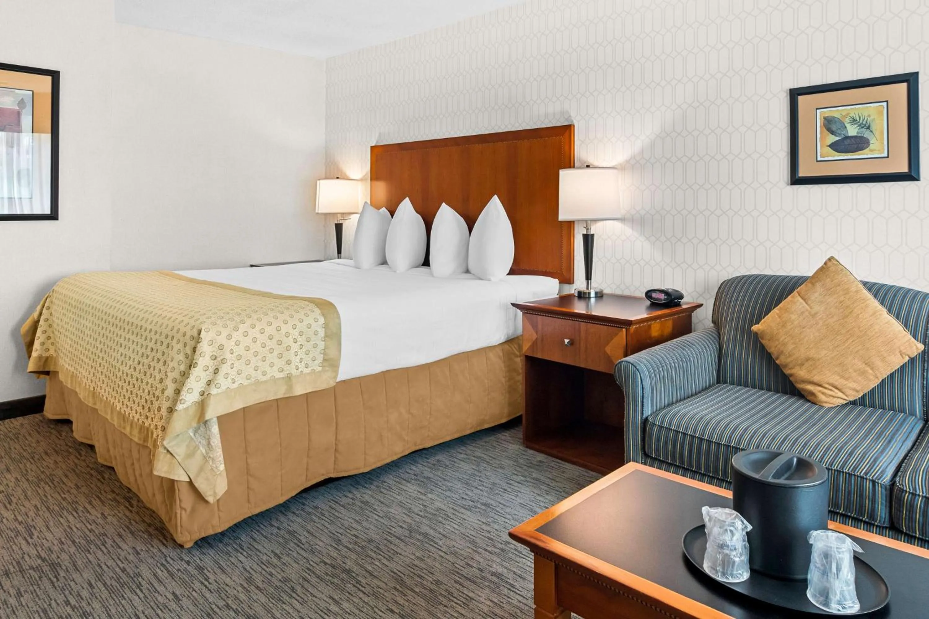 Bedroom, Bed in Best Western PLUS Langley Inn