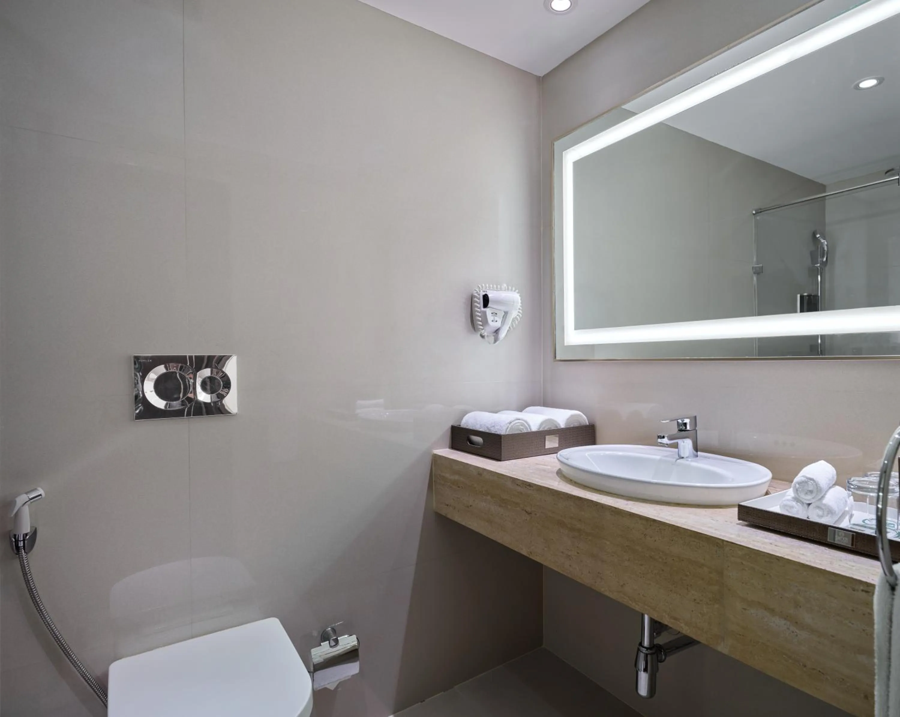 Bathroom in Hotel Swosti Premium Bhubaneswar