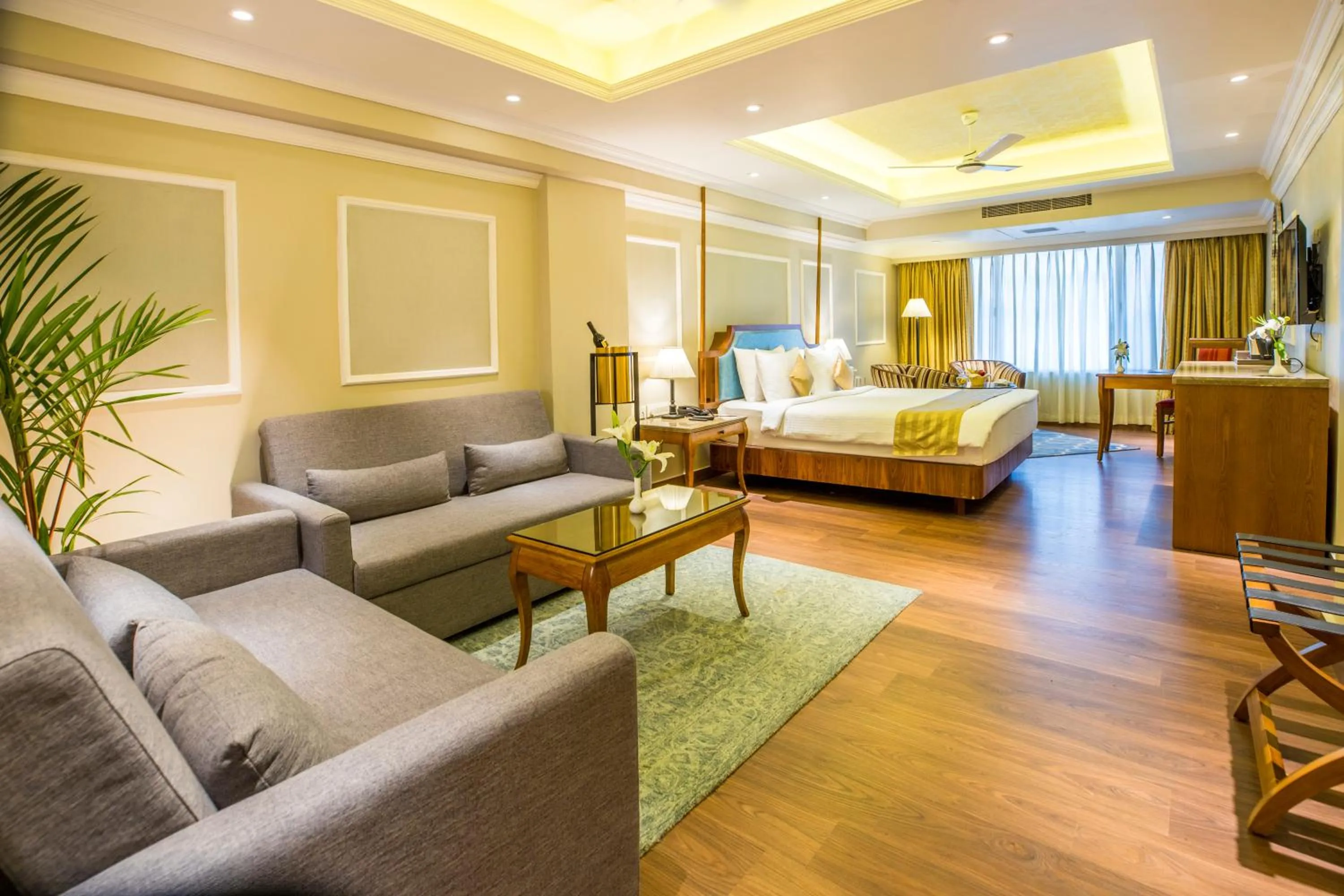 Bed in Hotel Swosti Premium Bhubaneswar