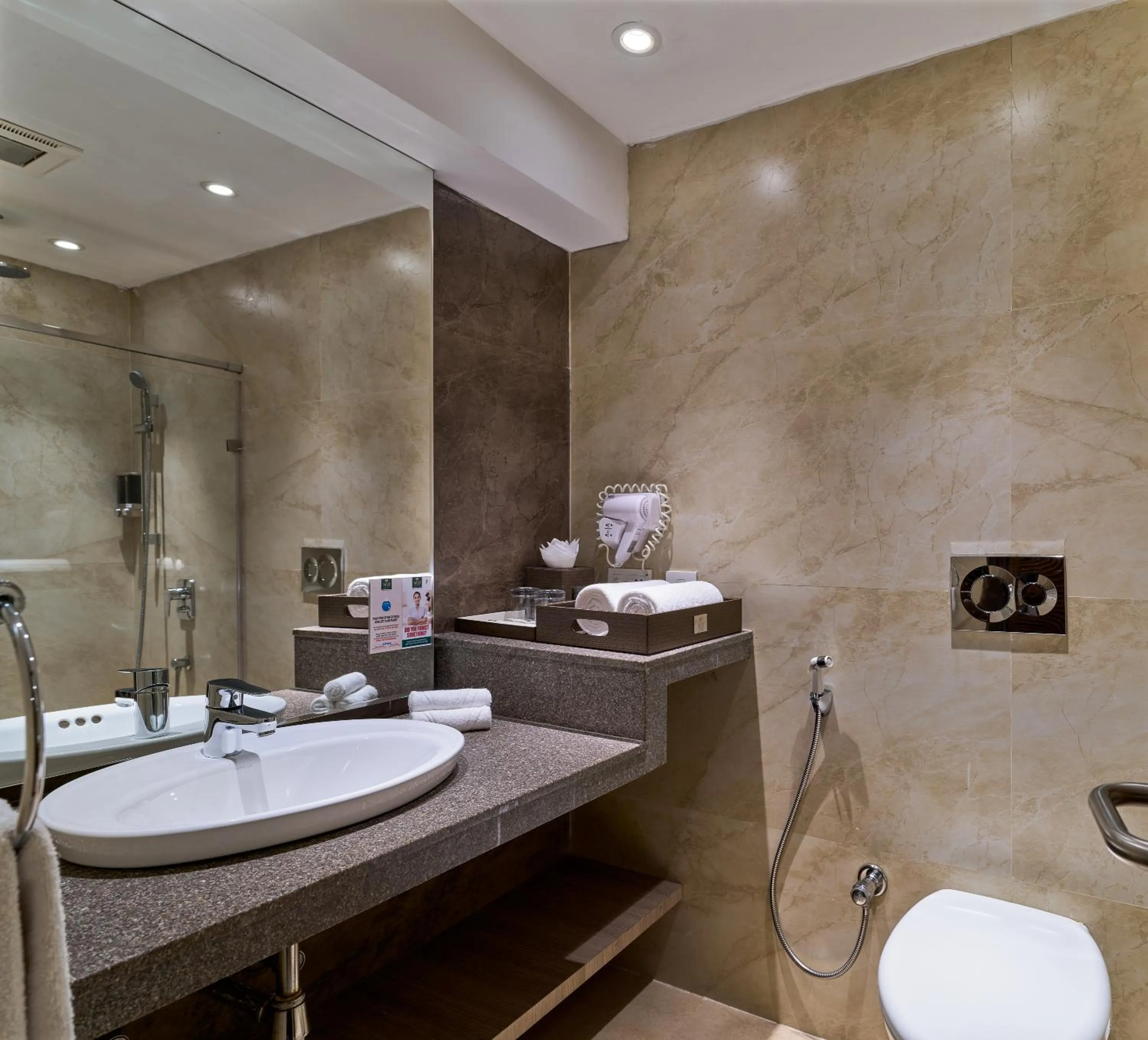 Bathroom in Hotel Swosti Premium Bhubaneswar