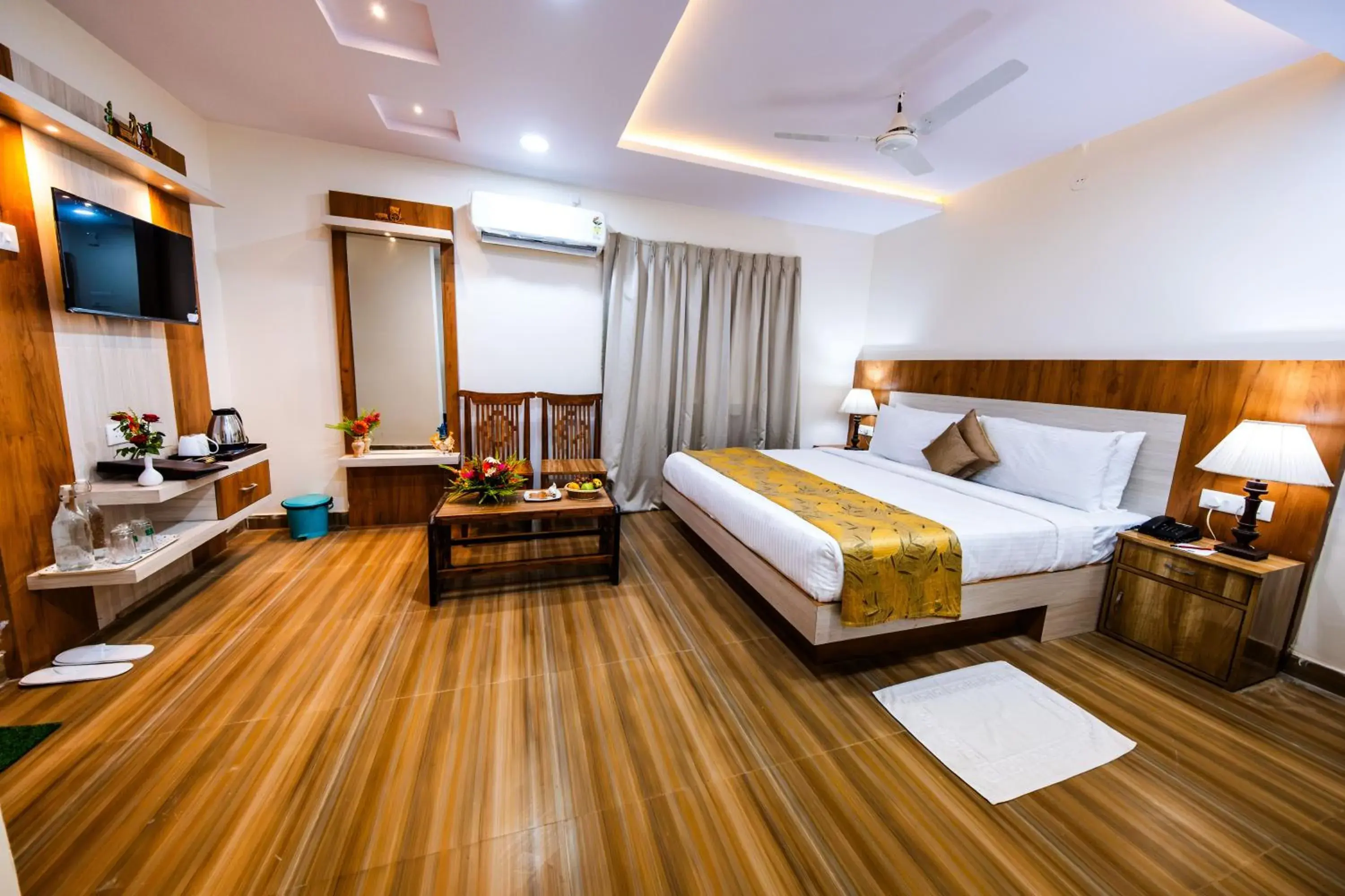 Bed in Swosti Palm Resort Gopalpur Bed in Swosti Palm Resort Gopalpur