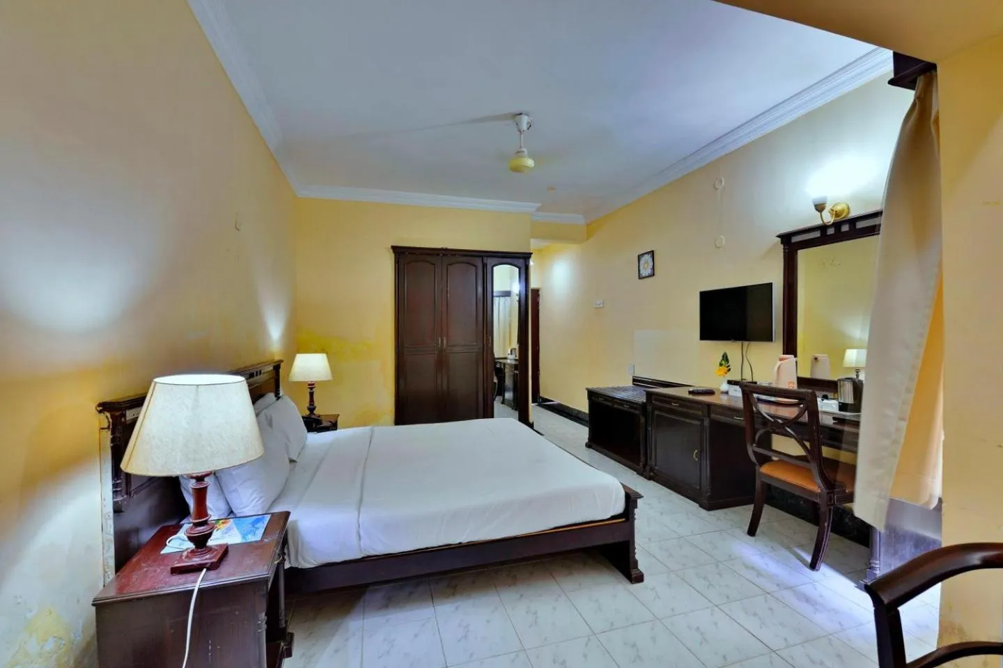 Bed in Swosti Palm Resort Gopalpur