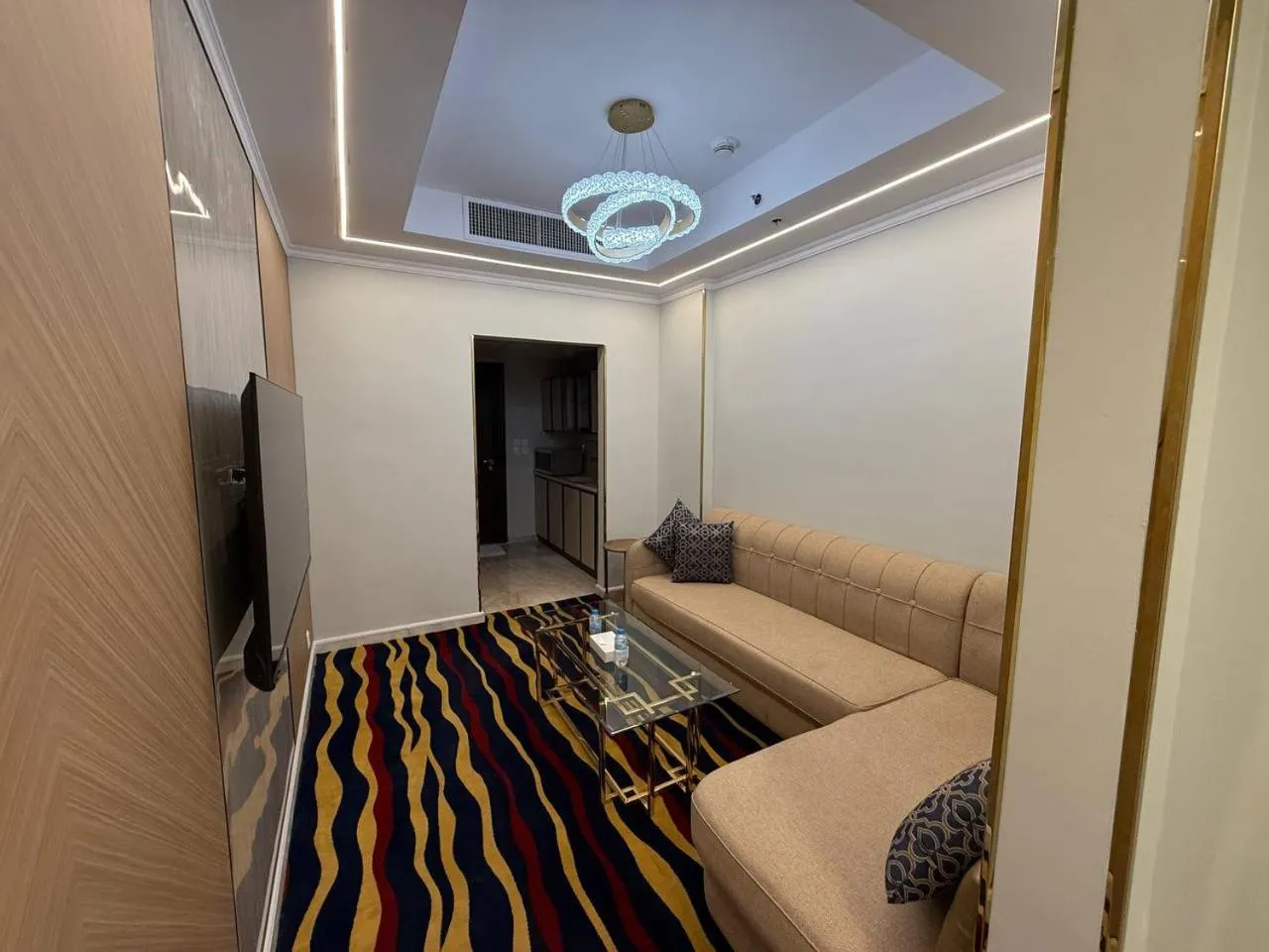 TV and multimedia, Bed in Dar Al Naem Hotel