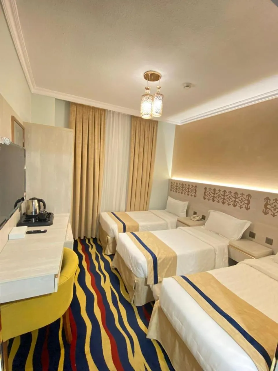 TV and multimedia, Bed in Dar Al Naem Hotel