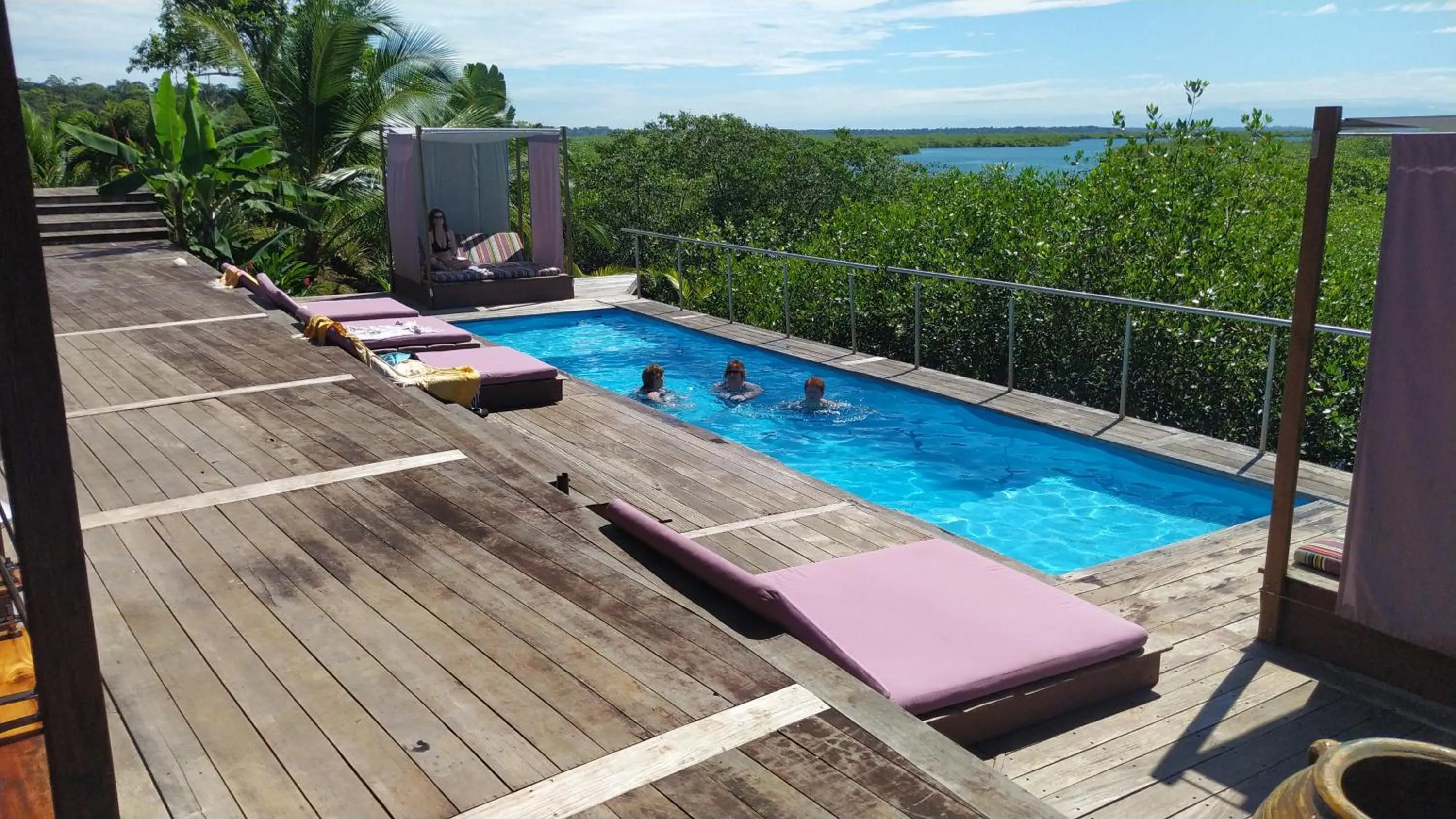 Pool view in Villa F&B