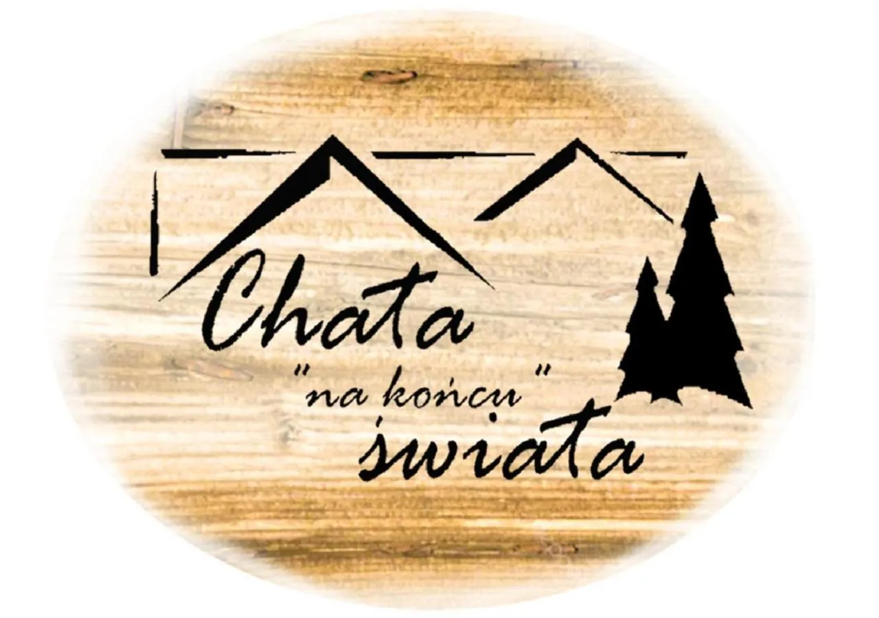 Property logo or sign in Chata "na Końcu" Świata