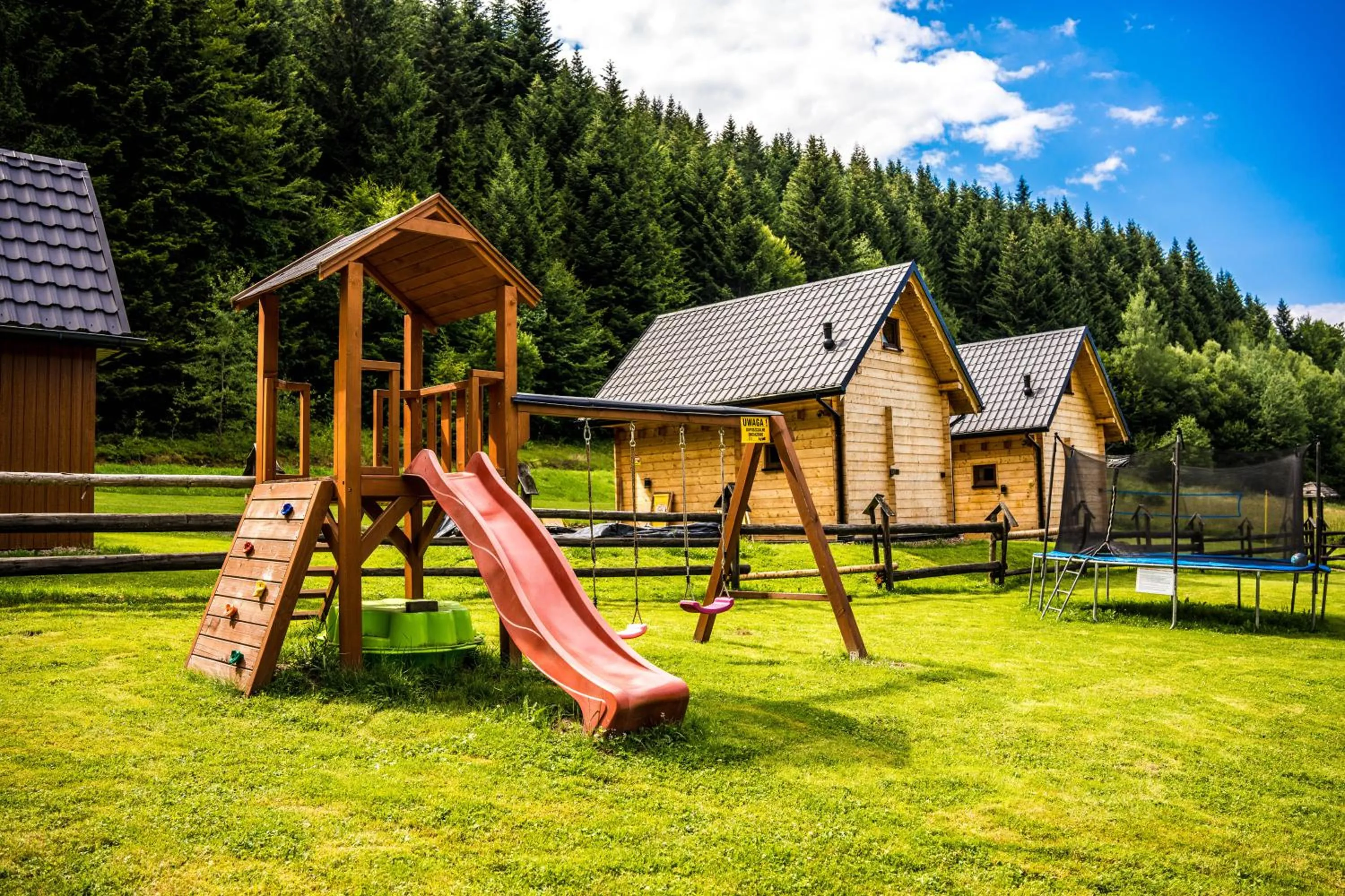 Children play ground in Chata "na Końcu" Świata
