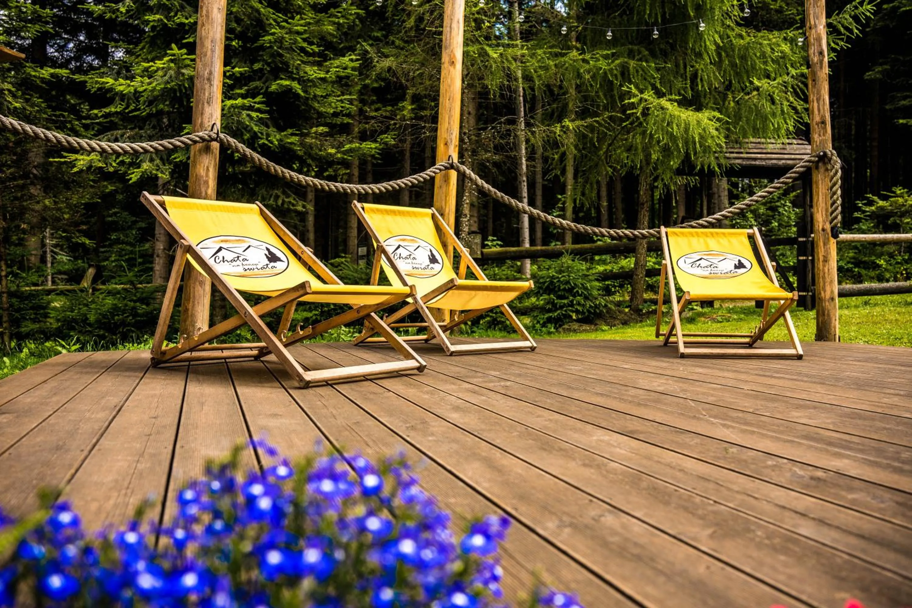 Garden in Chata "na Końcu" Świata