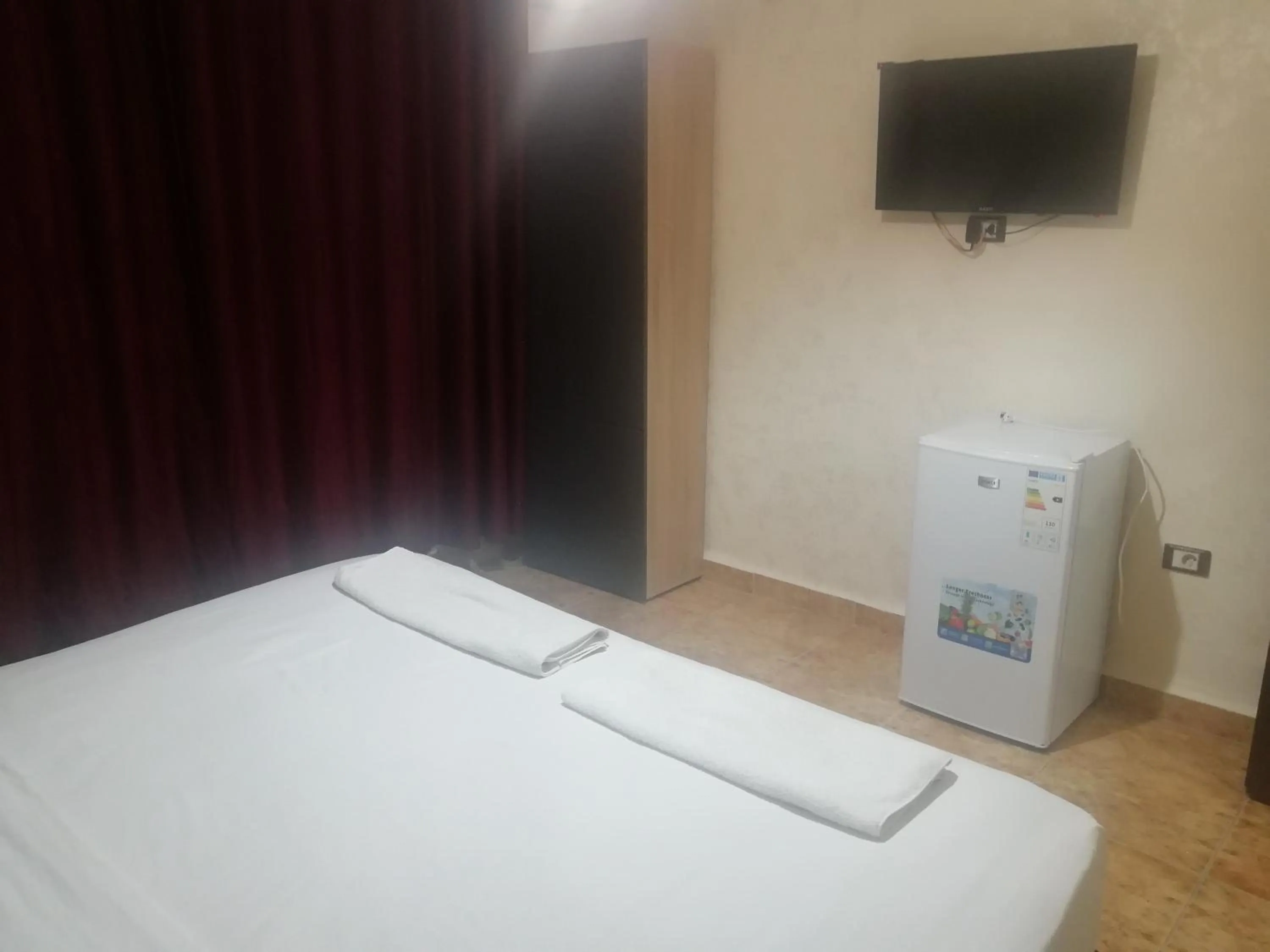 Bed in Al-Houriat Hotel