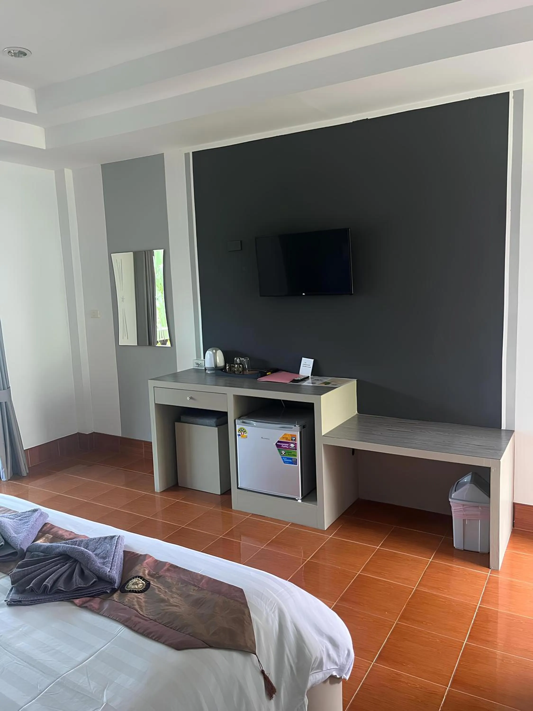 Bed in Tropical Palm