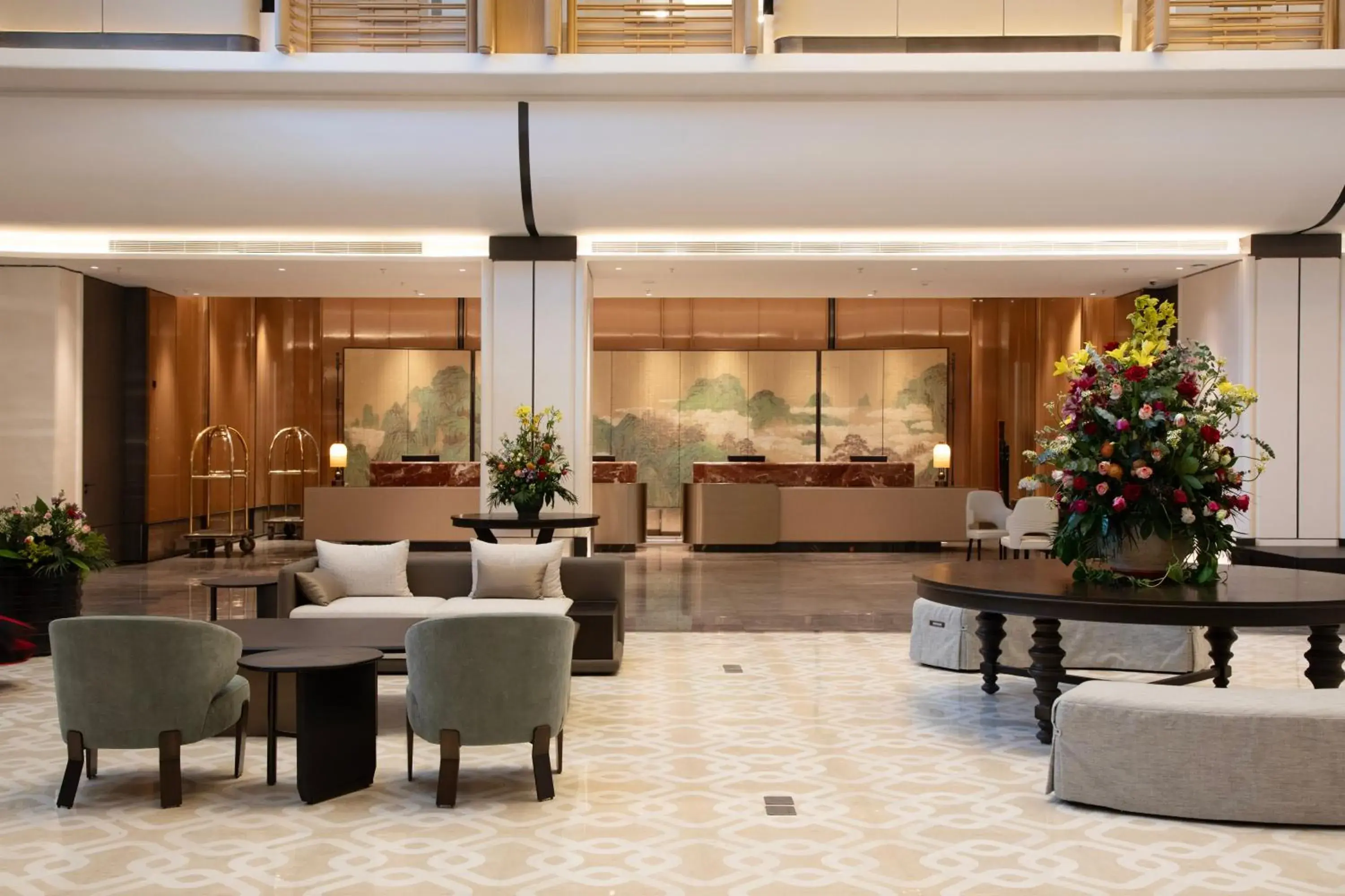 Lobby or reception in Beijing Palace Soluxe Hotel Astana Lobby or reception in Beijing Palace Soluxe Hotel Astana