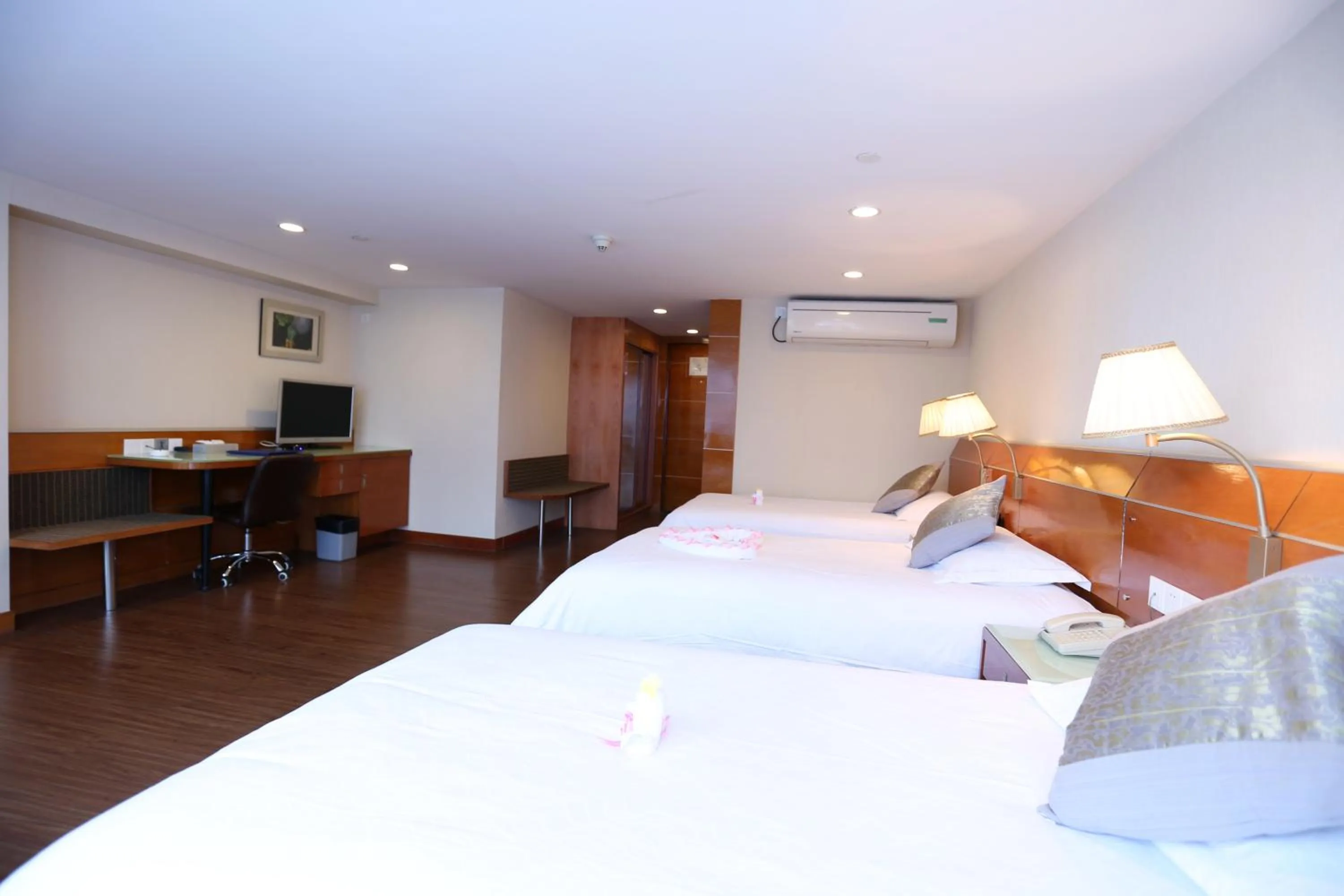 Bed in Yihe Hotel Ouzhuang