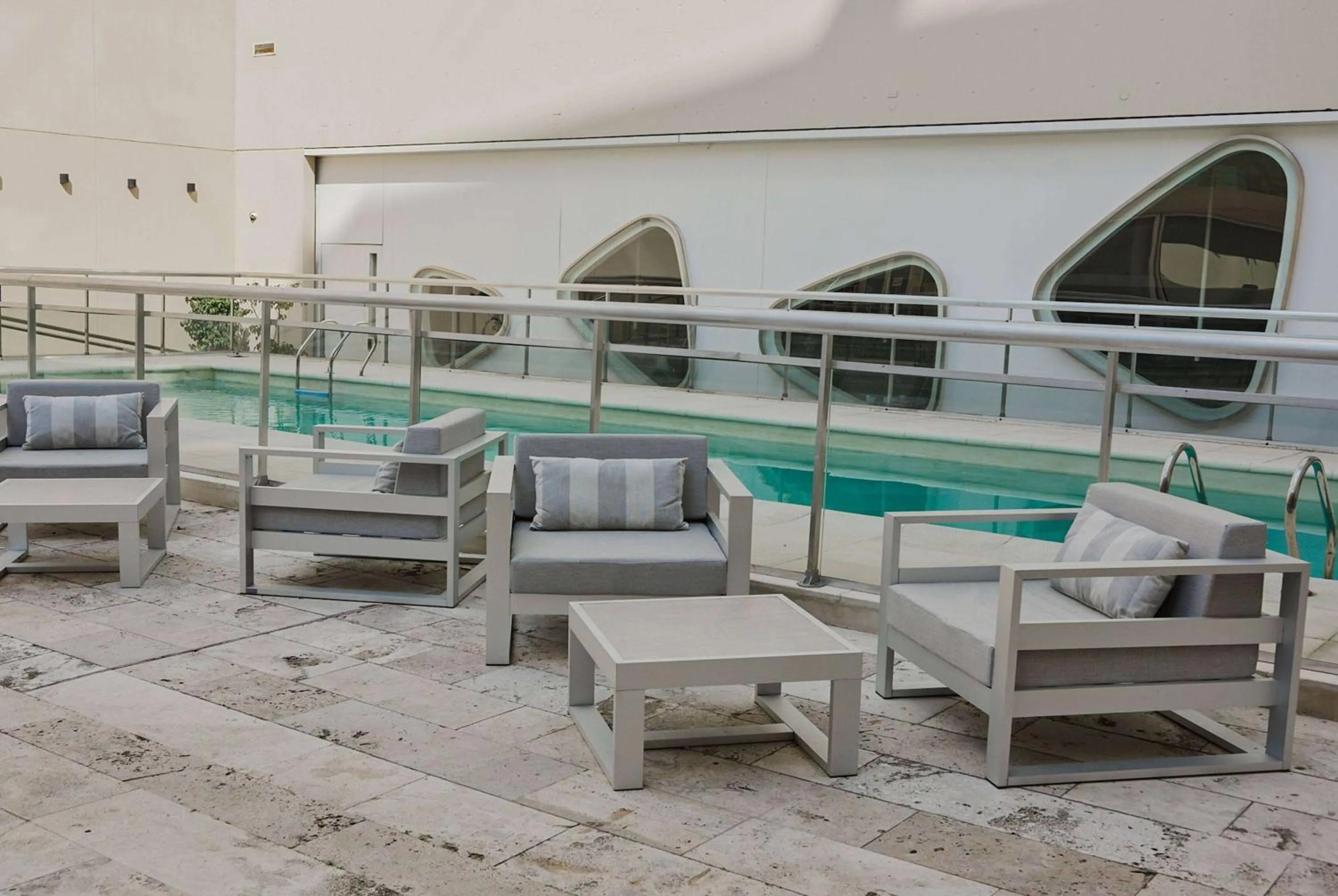 Pool view in Dazzler by Wyndham Buenos Aires Recoleta