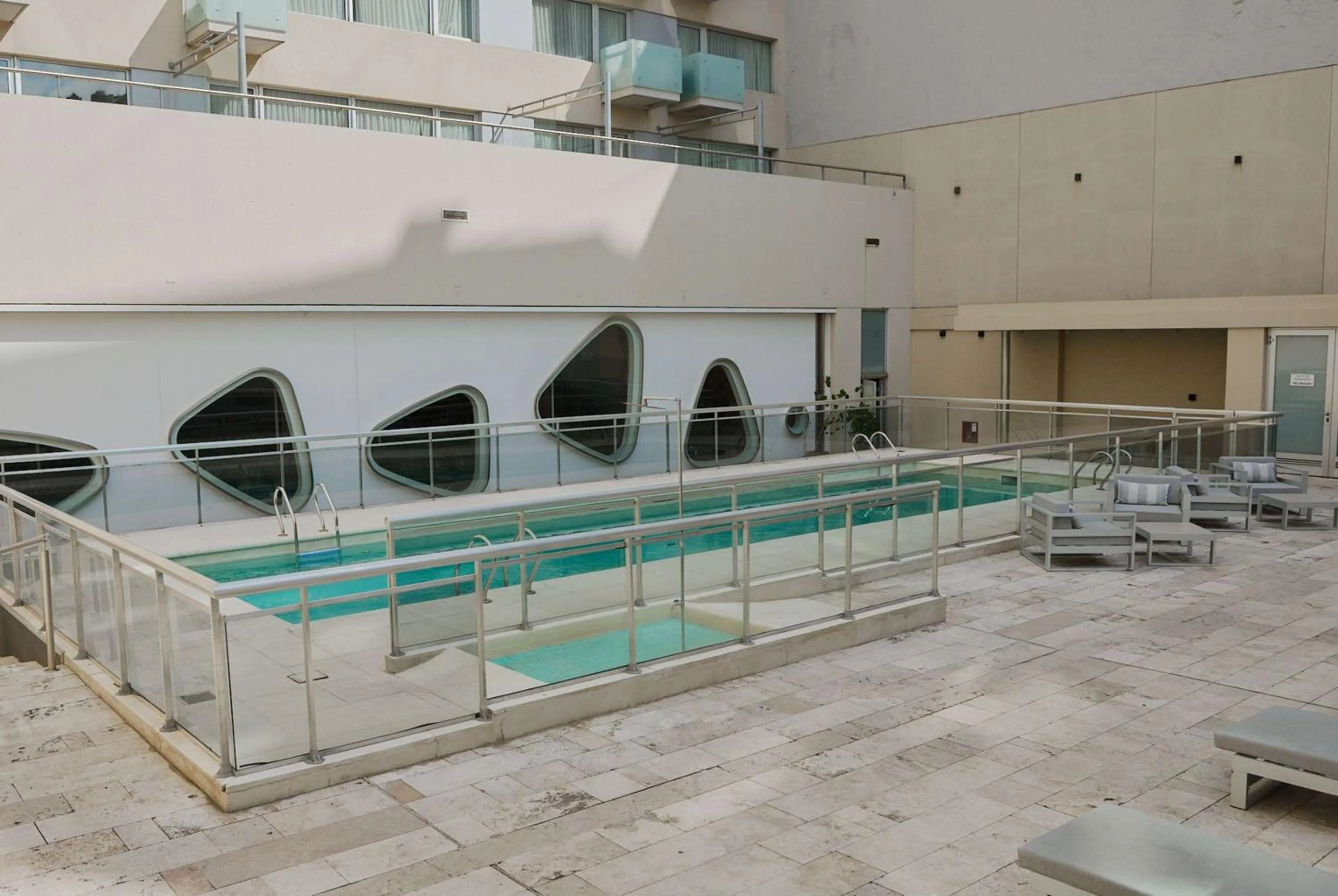 Pool view in Dazzler by Wyndham Buenos Aires Recoleta