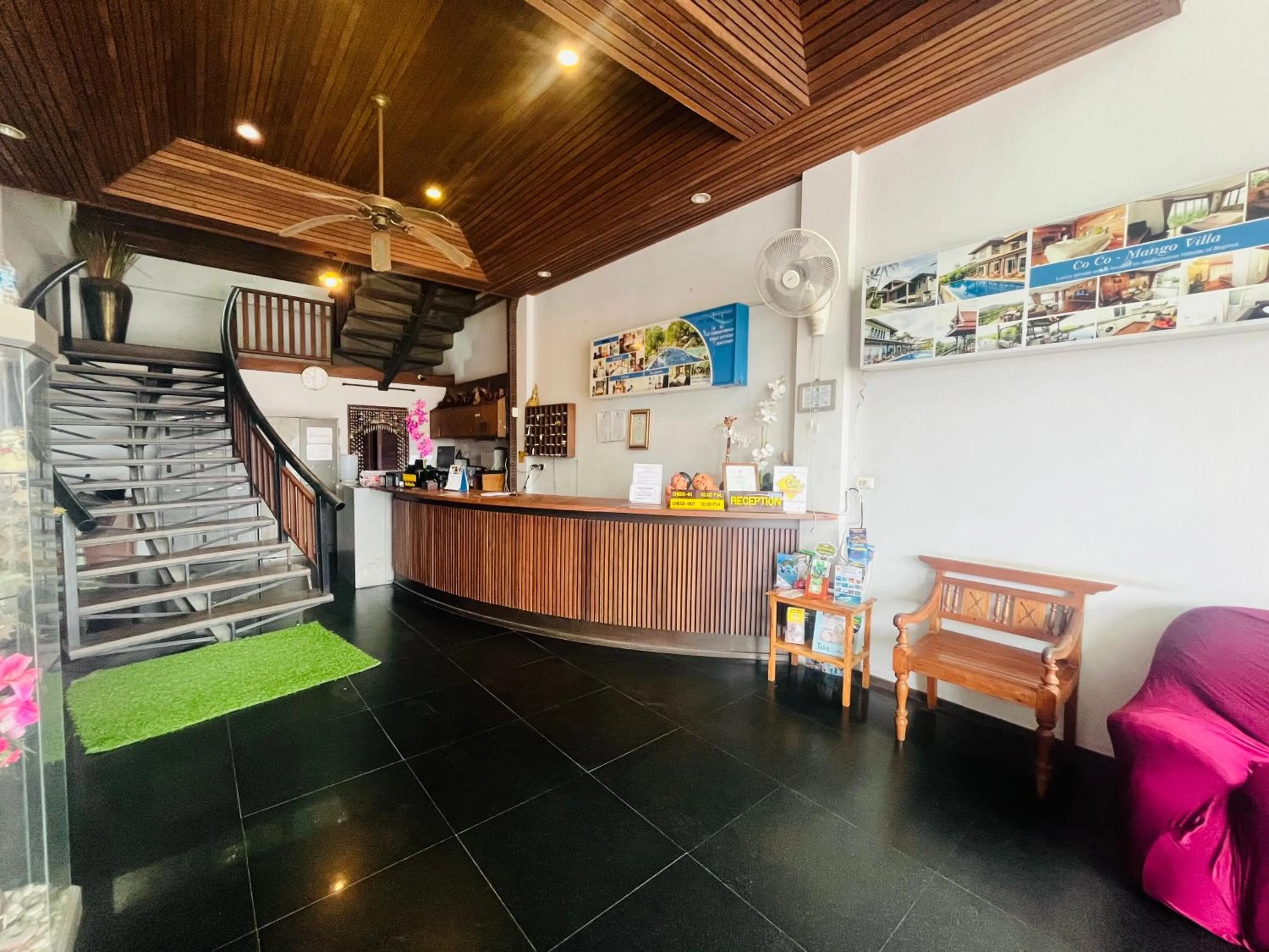 Lobby or reception in Chaweng Park Place