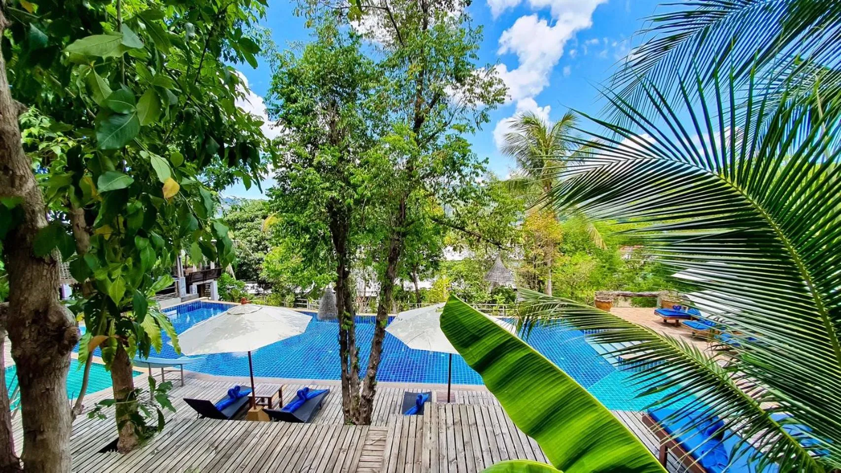 Swimming pool, Pool View in Chaweng Park Place