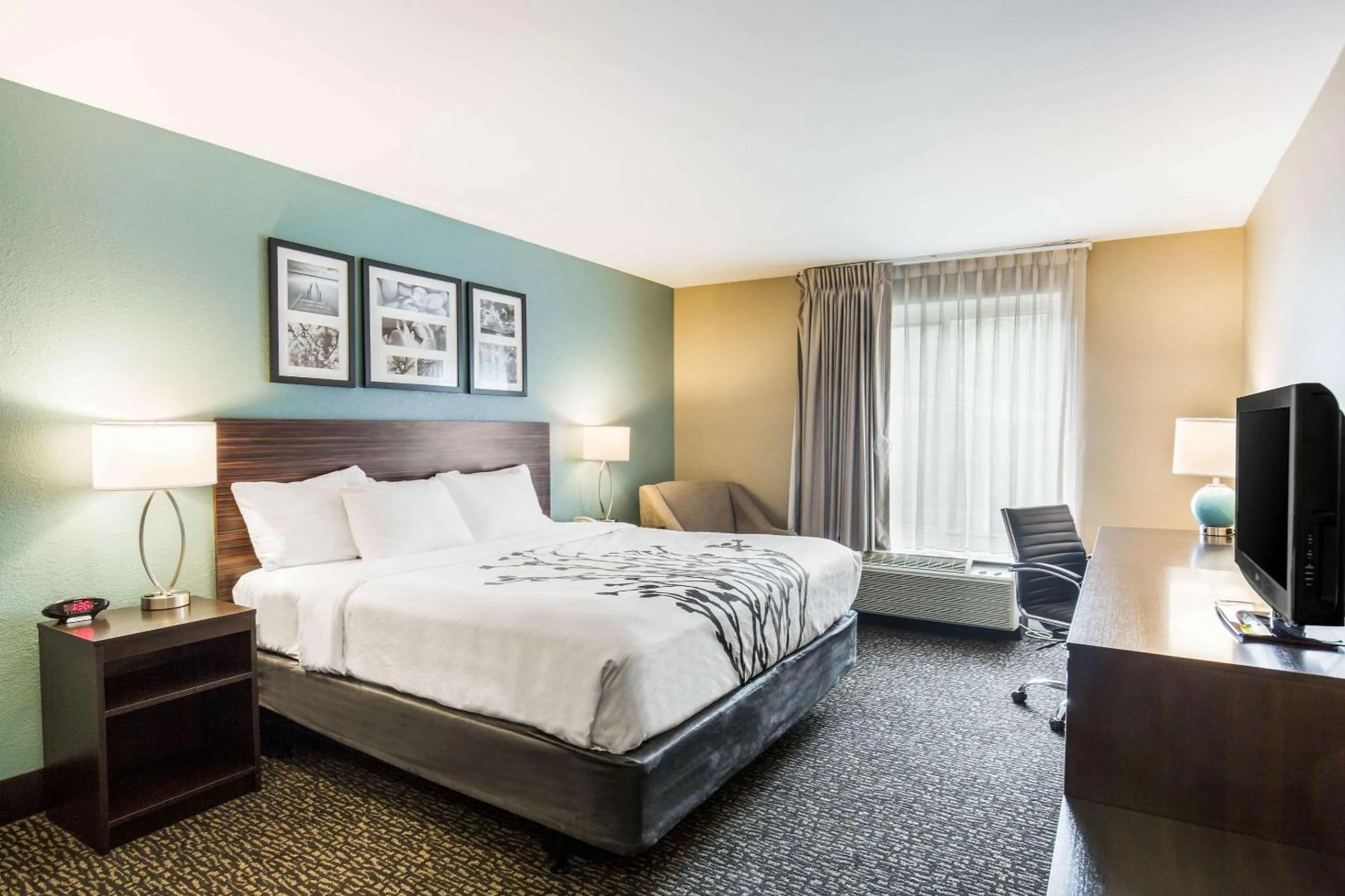 Bedroom, Bed in Sleep Inn & Suites Dunmore