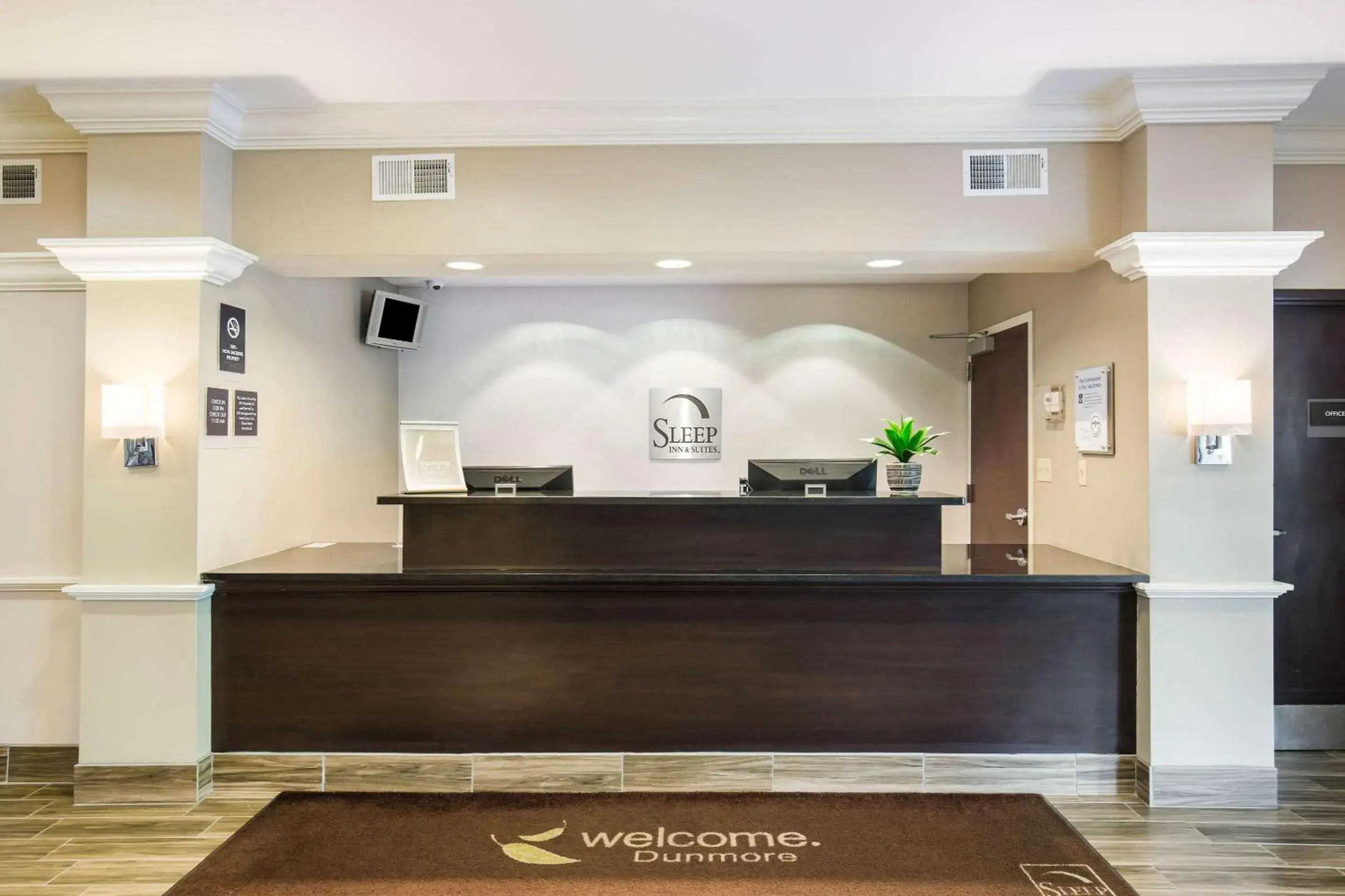 Lobby or reception in Sleep Inn & Suites Dunmore Lobby or reception in Sleep Inn & Suites Dunmore