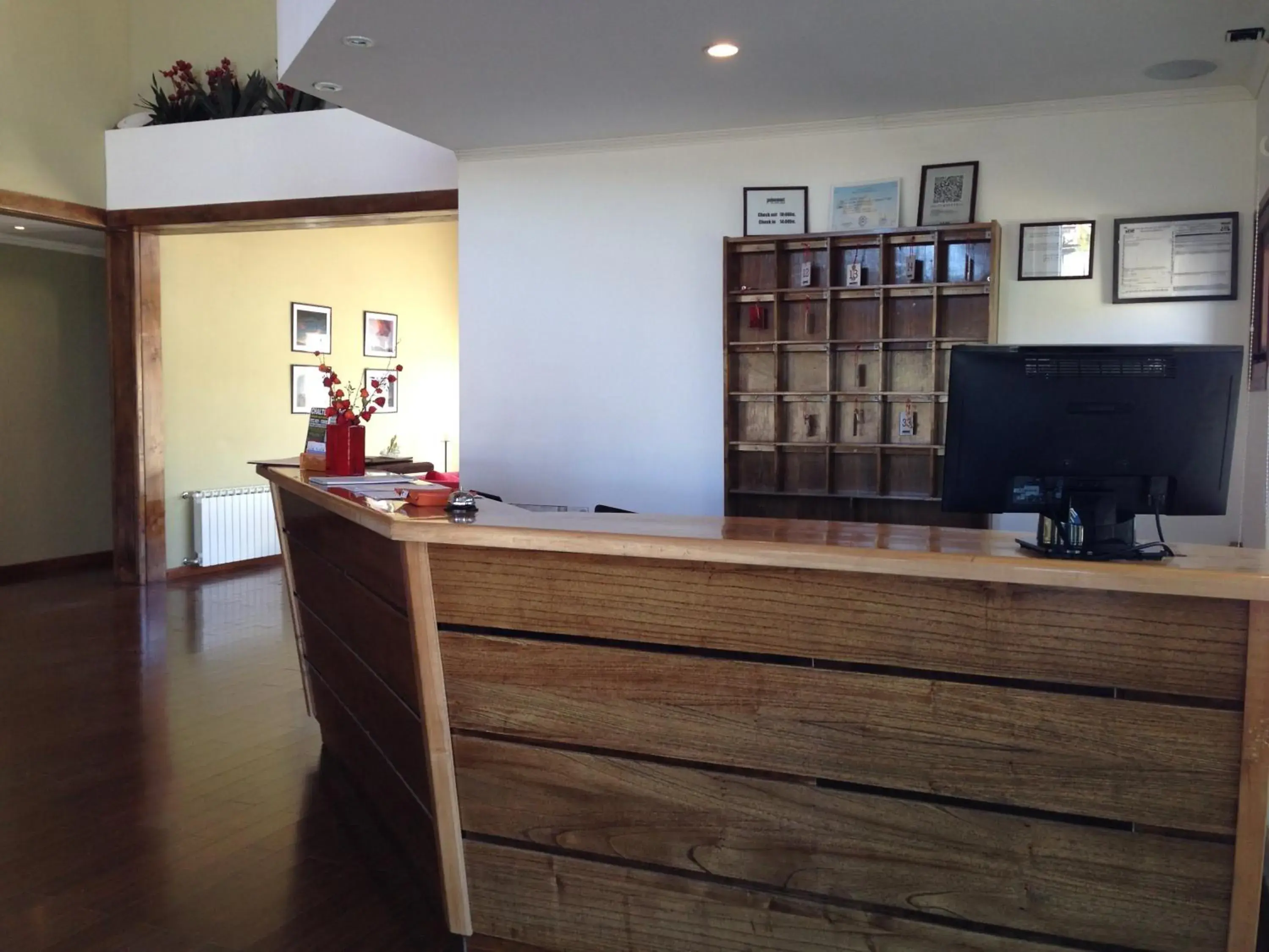 Lobby or reception in Hotel Poincenot Lobby or reception in Hotel Poincenot