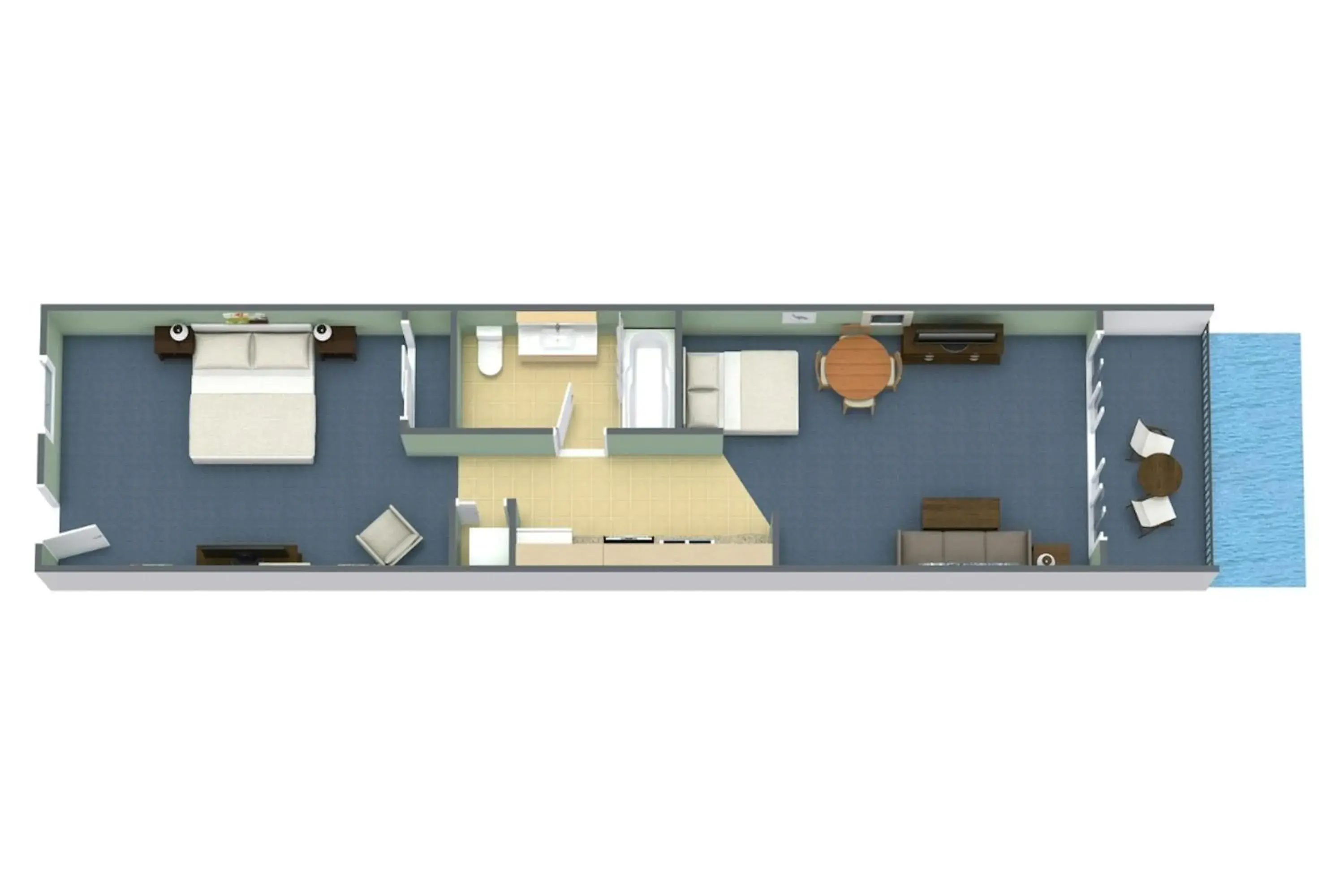 Oceanfront Deluxe One Bedroom King Condo in Paradise Resort Oceanfront Deluxe One Bedroom King Condo in Paradise Resort