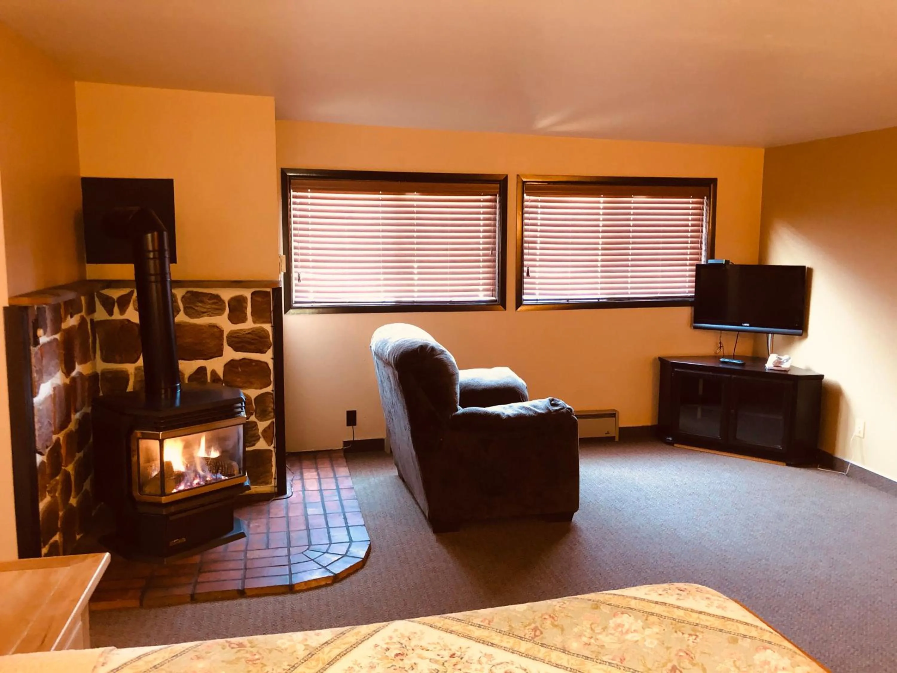 Living room in Glenwood Springs Cedar Lodge