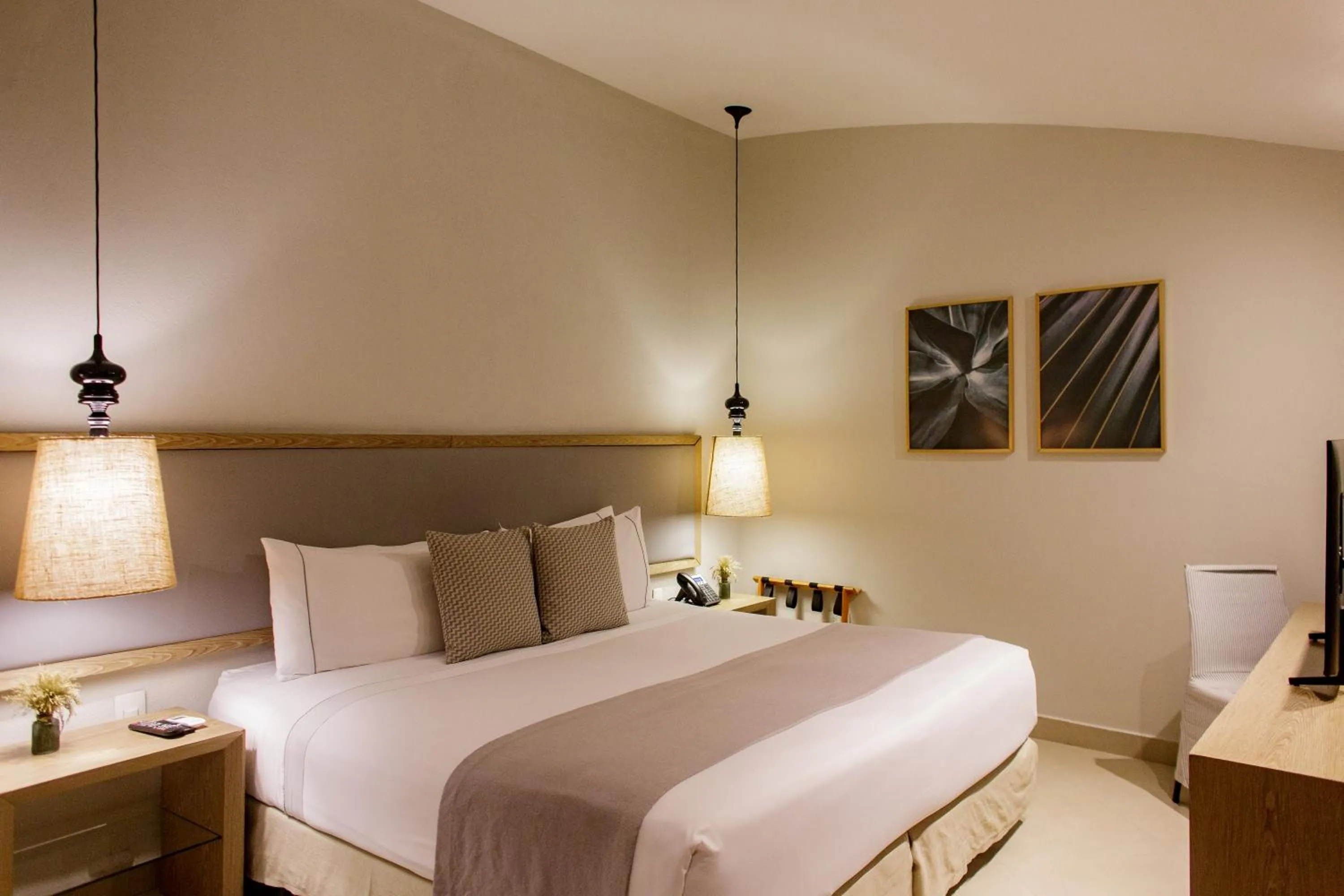 Bed in Hotel Santa Cecilia B&B