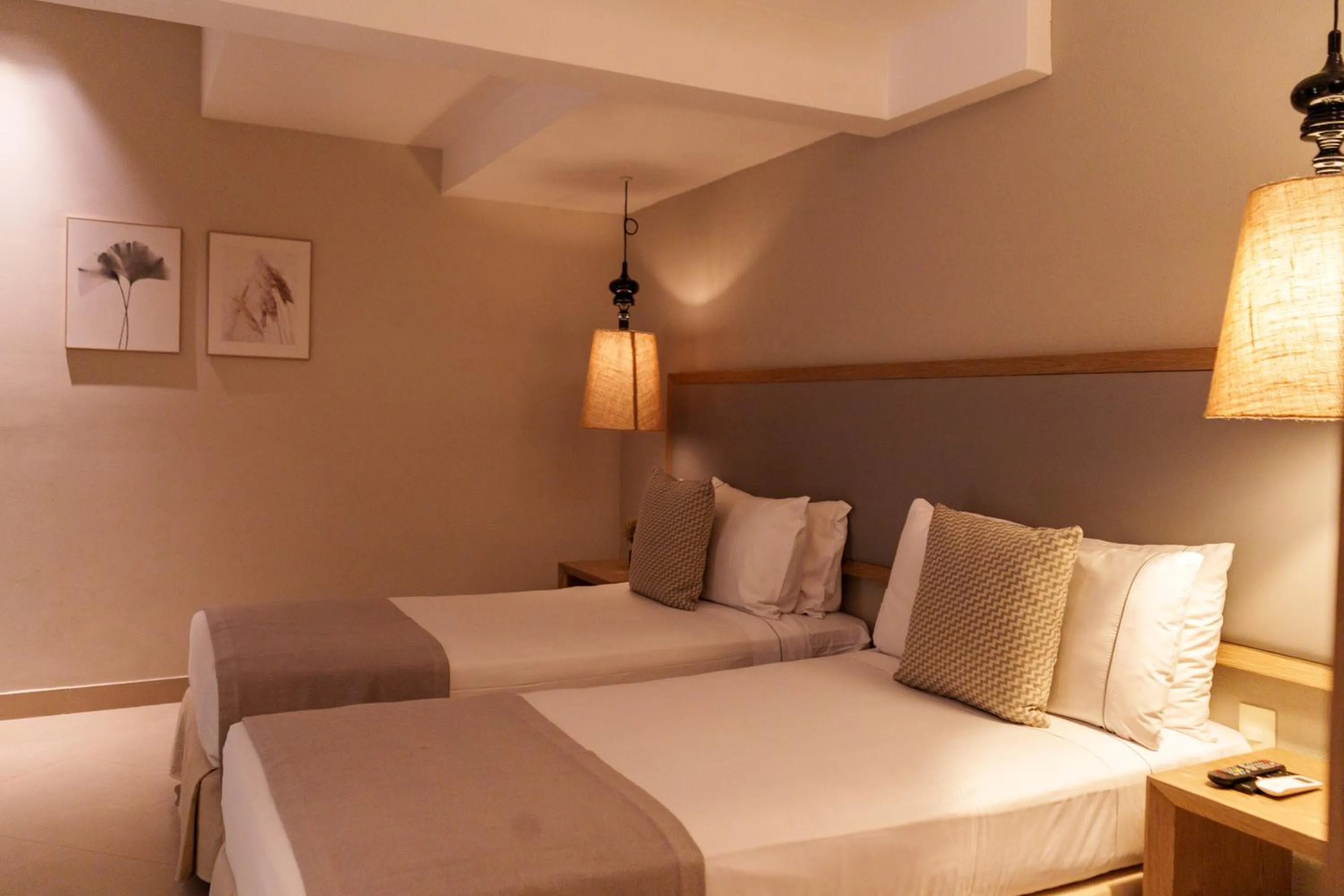 Bed in Hotel Santa Cecilia B&B