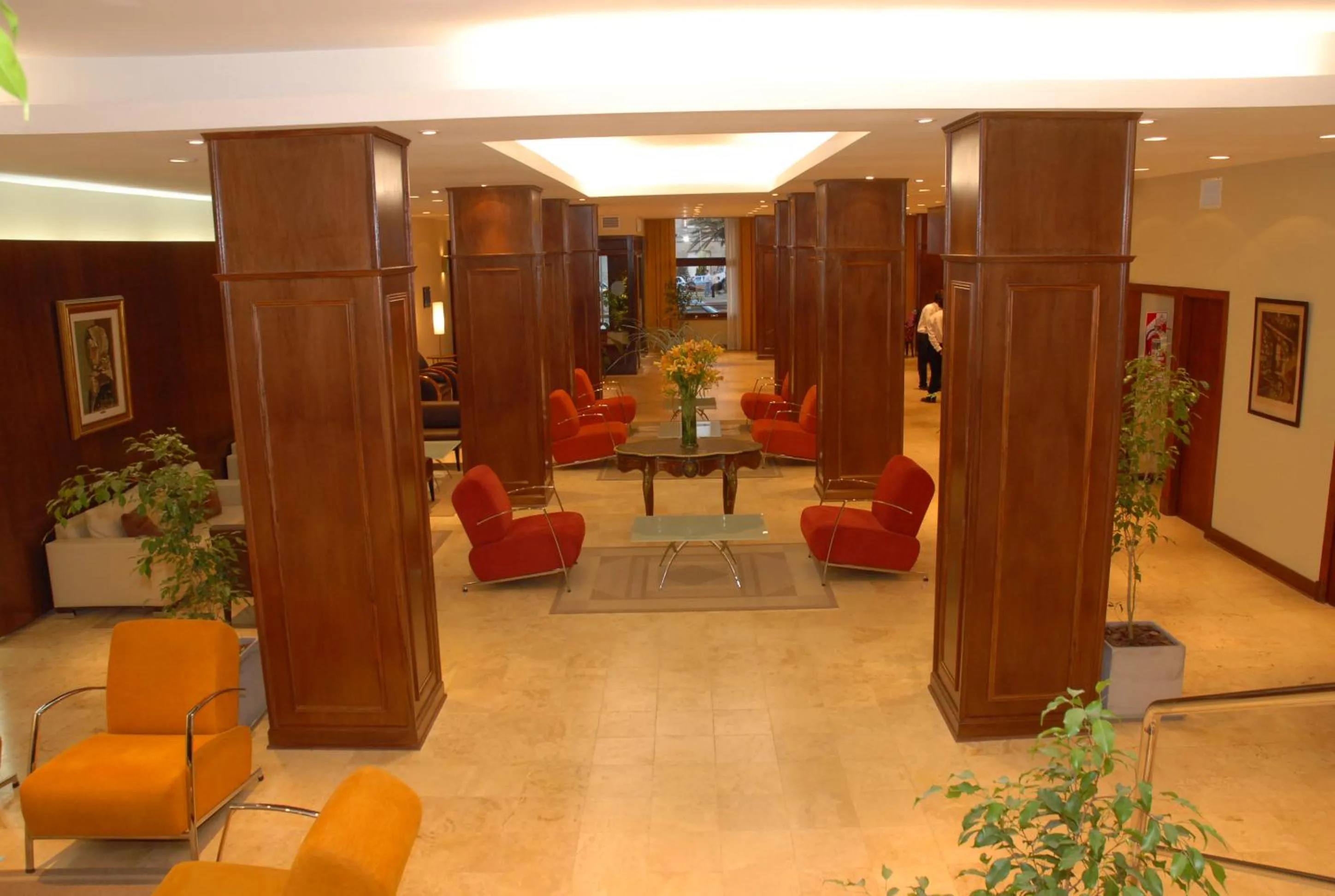 Lobby or reception in Hotel Dorá