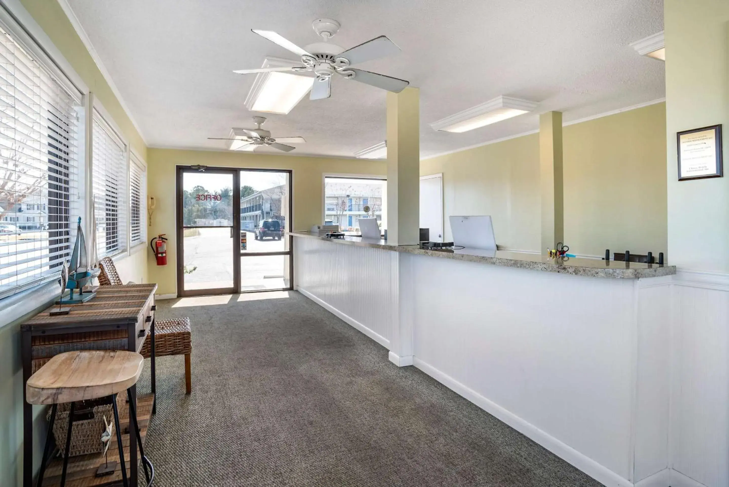 Lobby or reception in Rodeway Inn & Suites Rehoboth Beach Lobby or reception in Rodeway Inn & Suites Rehoboth Beach