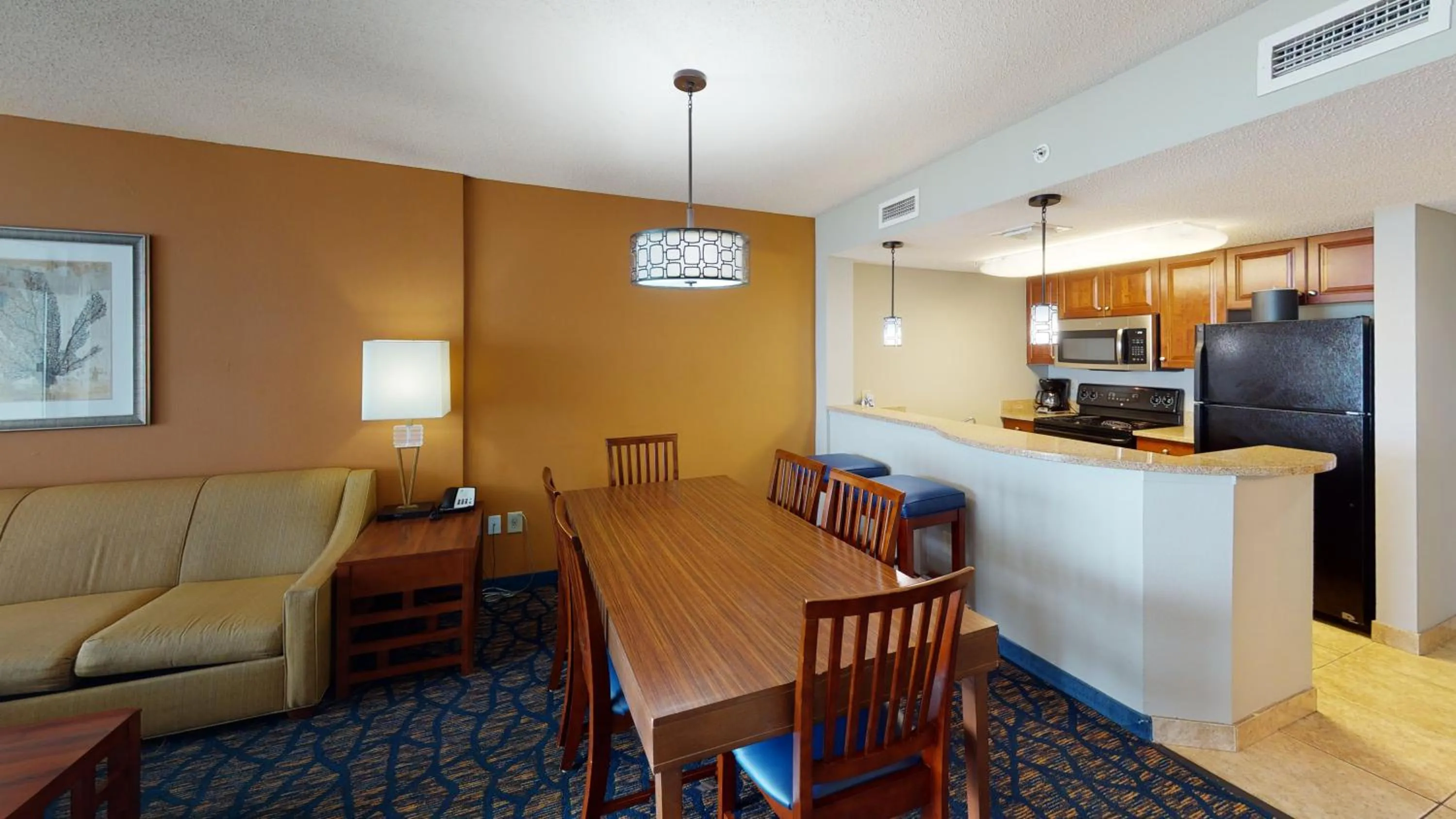 Living room in Dunes Village