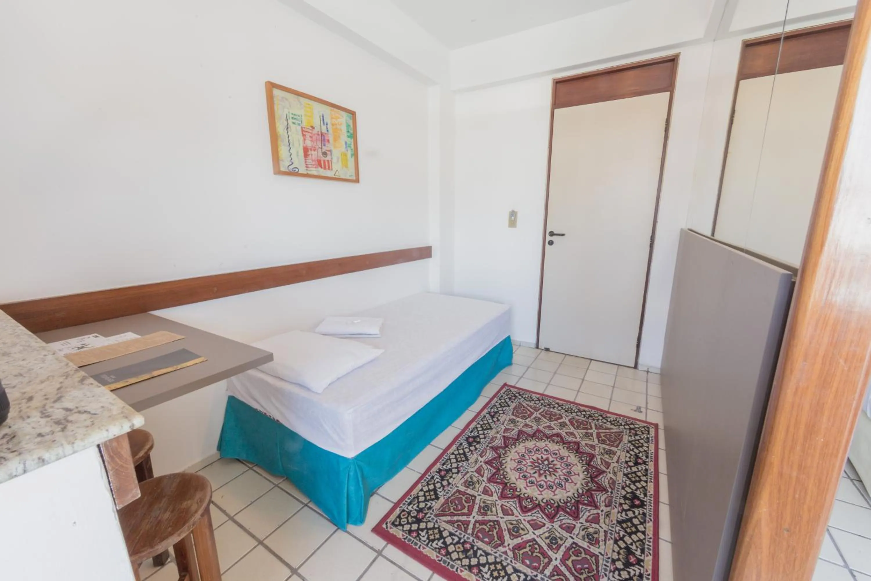 Bed in Xênius Hotel