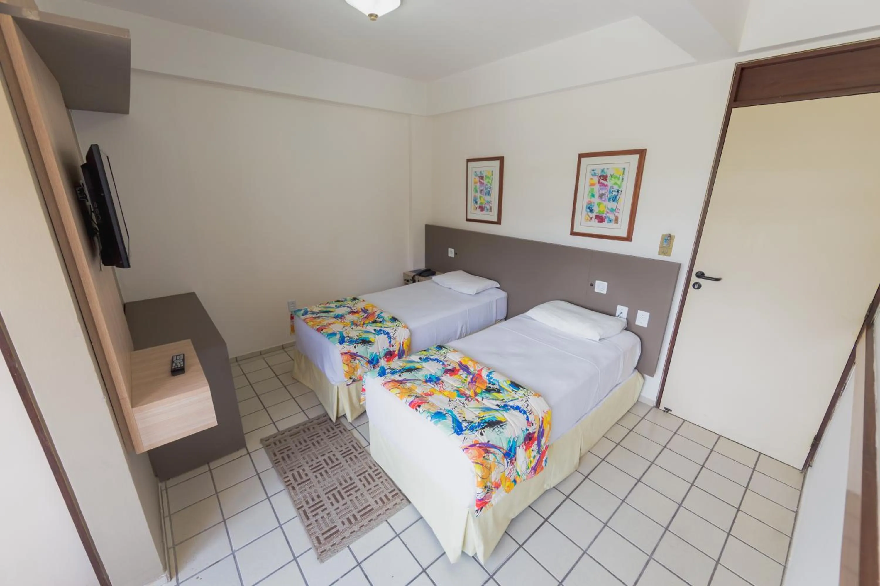 Bed in Xênius Hotel