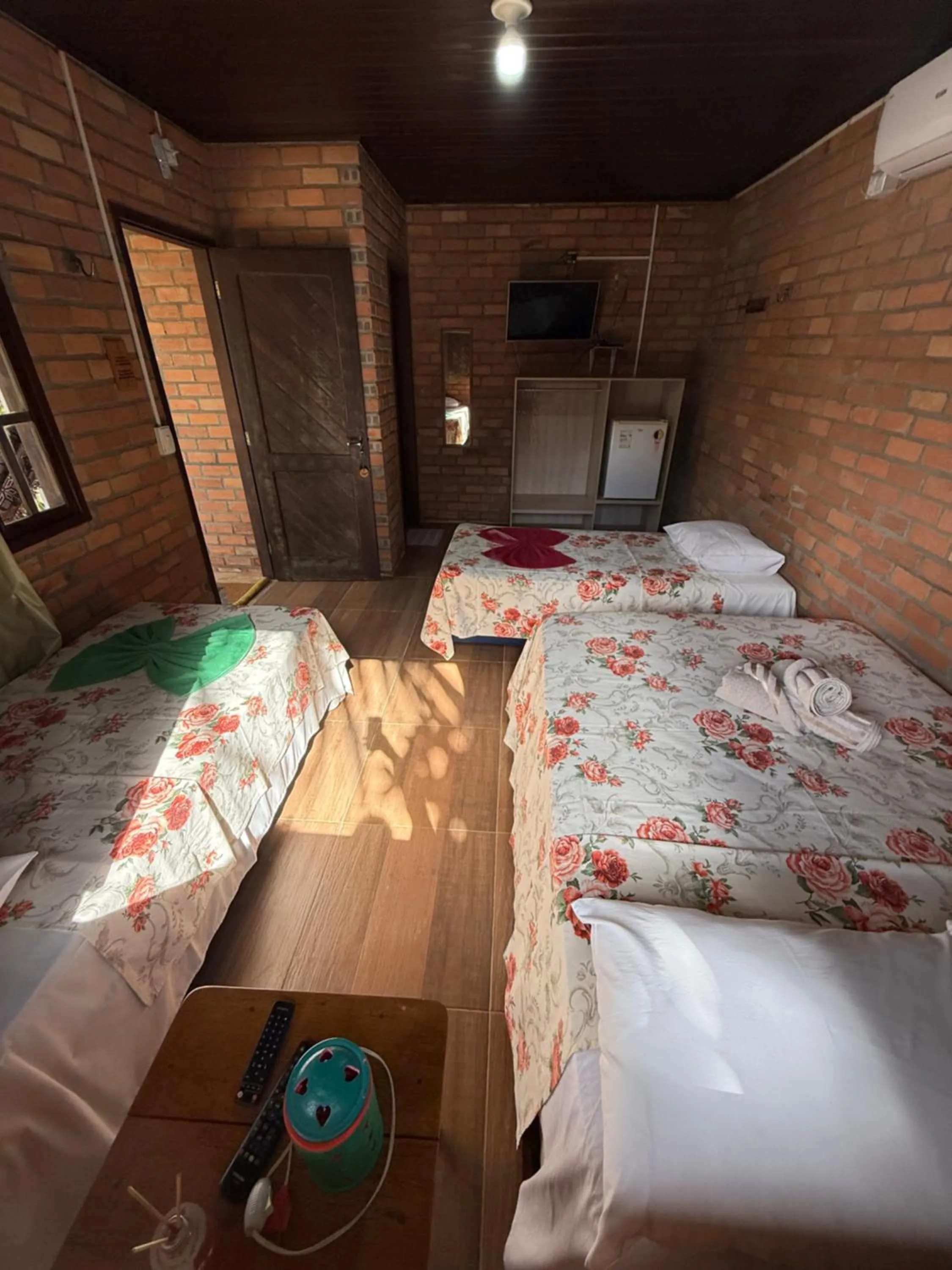 Bed in Pousada do Riacho