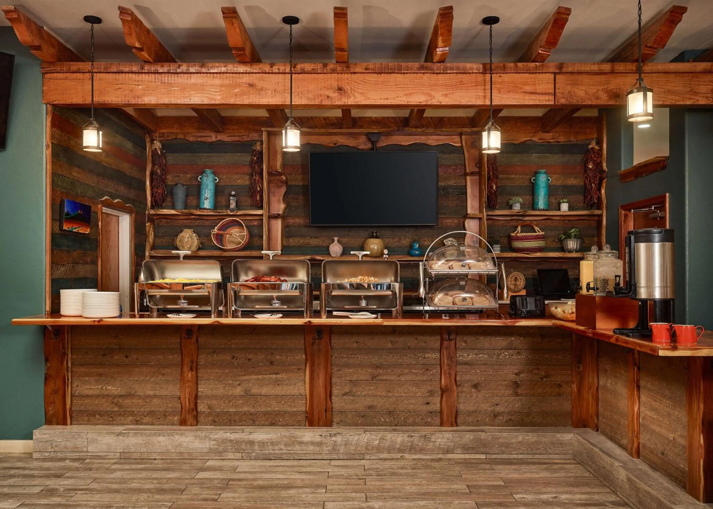 Breakfast in Hilton Tapestry Collection, Hotel Don Fernando De Taos