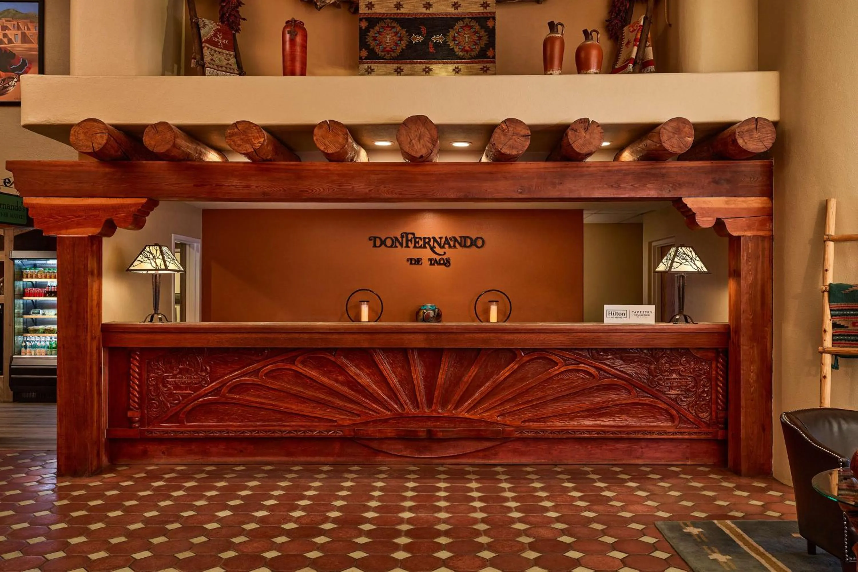 Lobby or reception in Hilton Tapestry Collection, Hotel Don Fernando De Taos