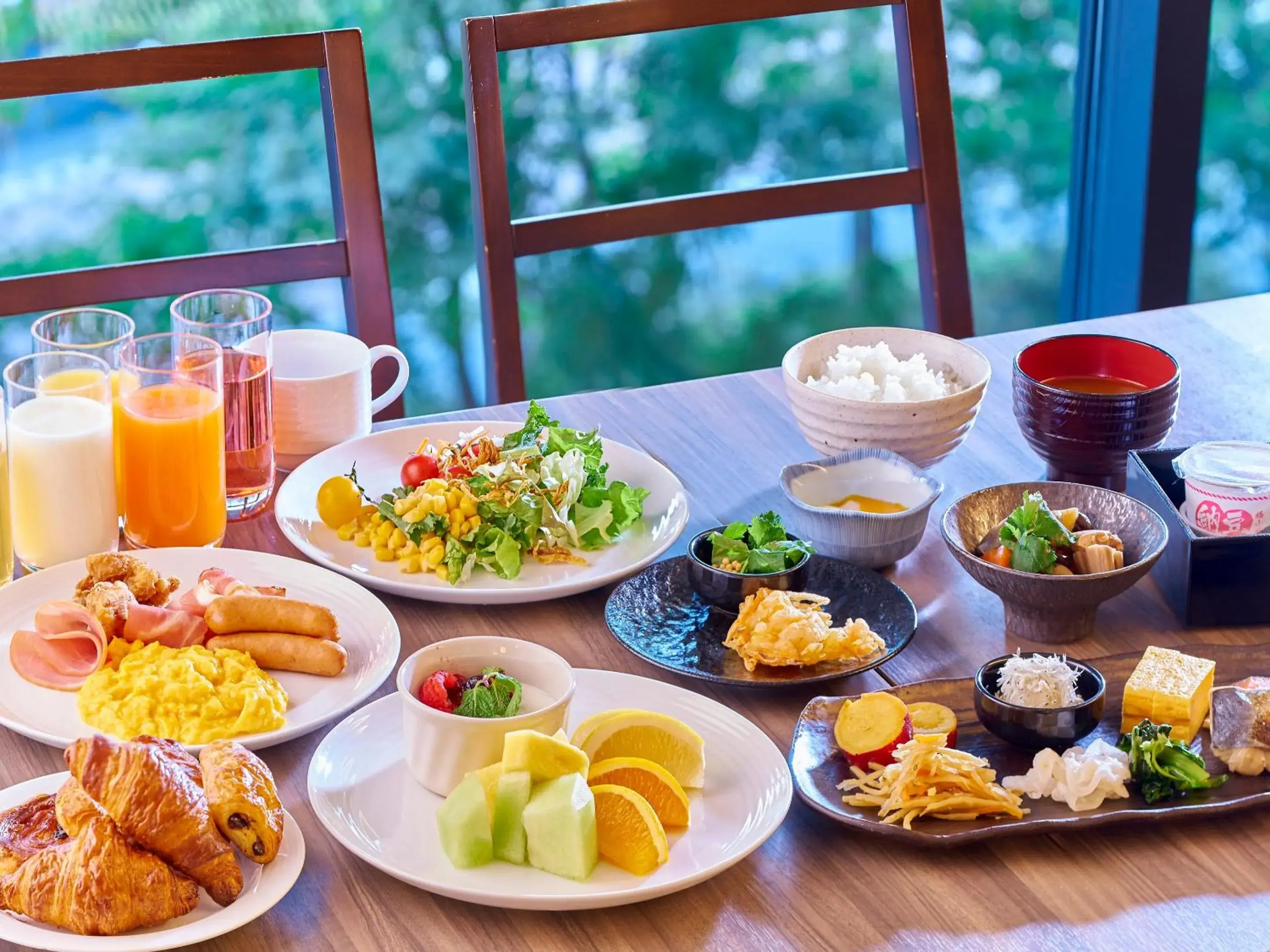 Breakfast in Hotel Keihan Tsukiji Ginza Grande Breakfast in Hotel Keihan Tsukiji Ginza Grande