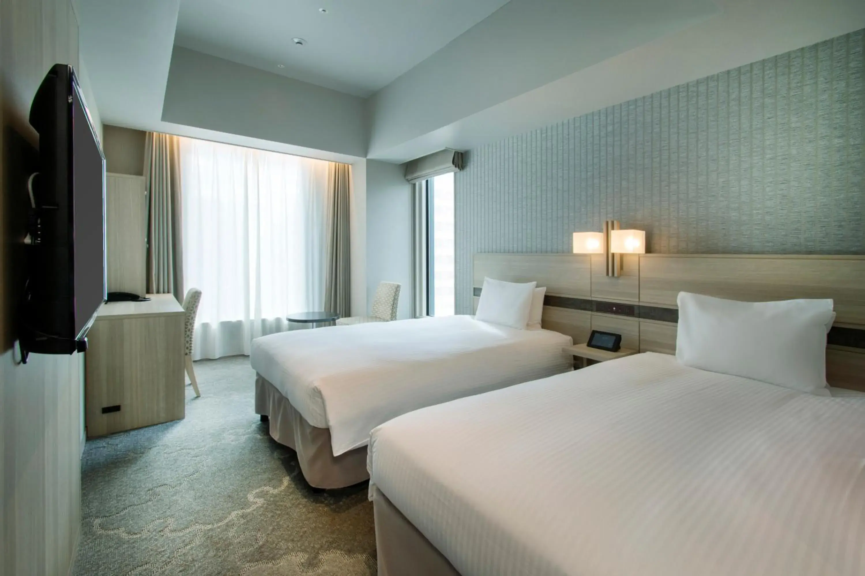 Comfort Twin Room - Smoking in Hotel Keihan Tsukiji Ginza Grande Comfort Twin Room - Smoking in Hotel Keihan Tsukiji Ginza Grande