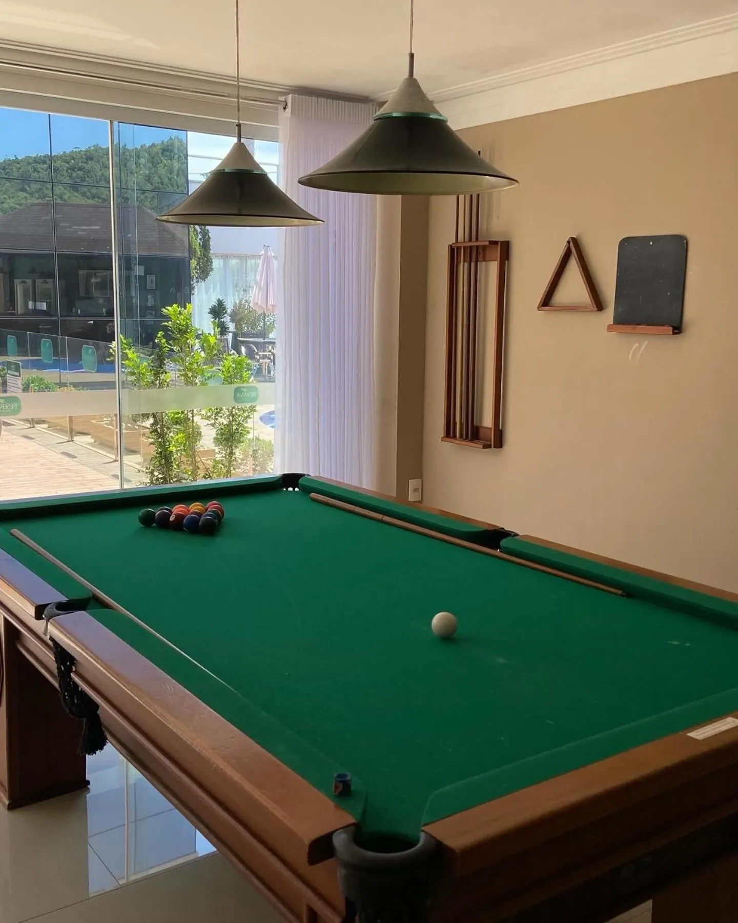 Billiard in Reserva Praia Hotel