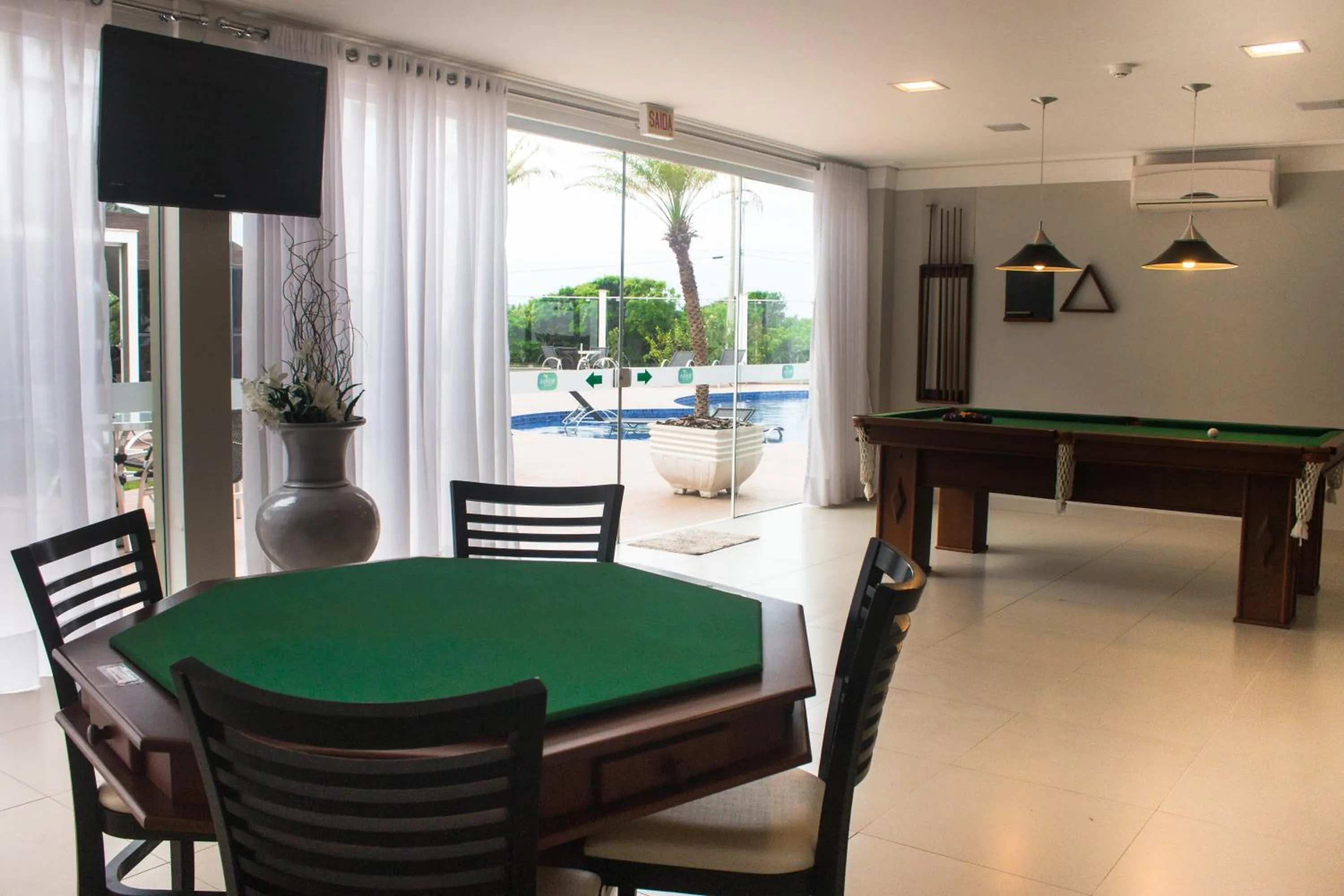 Game Room in Reserva Praia Hotel