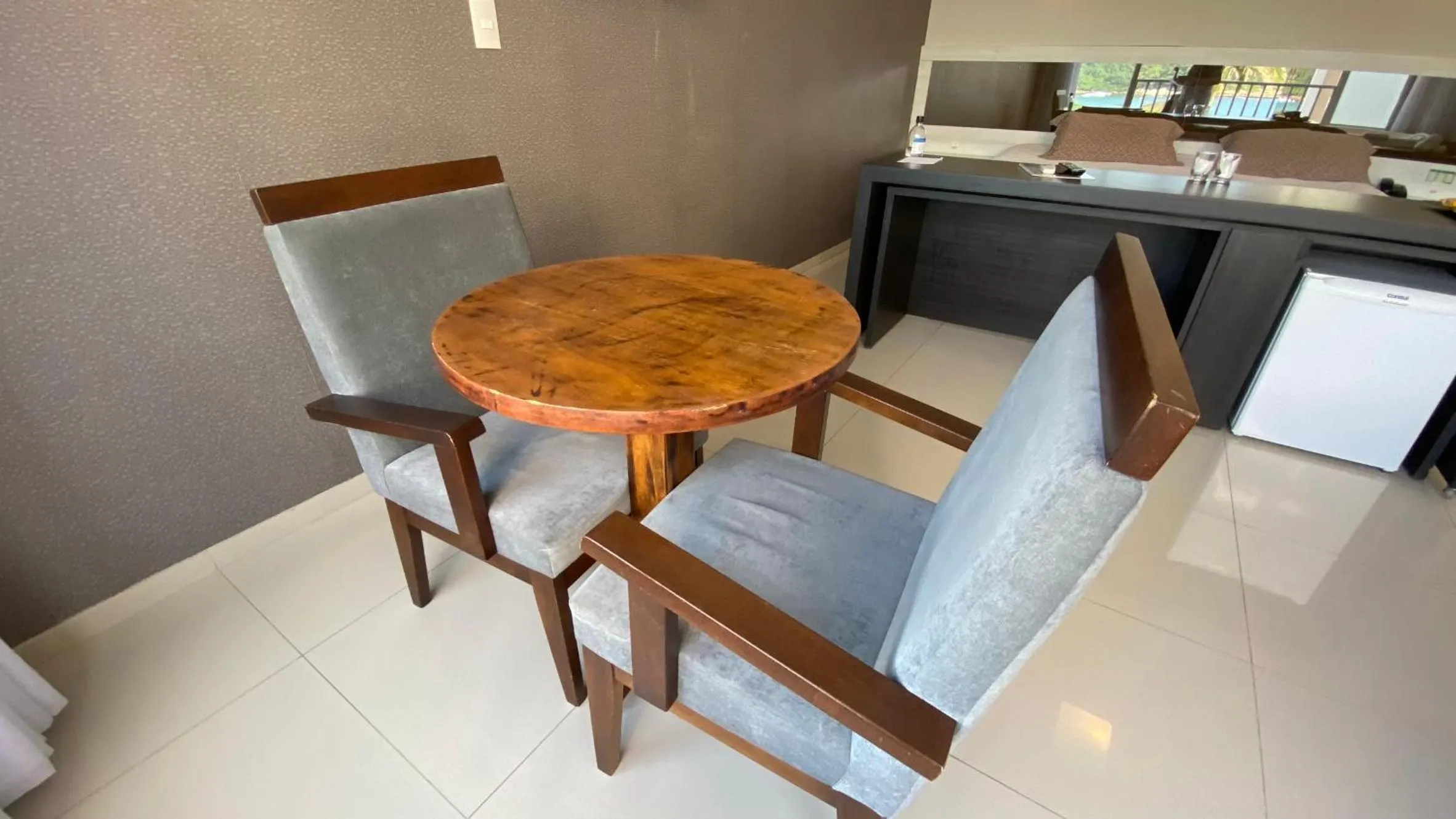 Seating area in Reserva Praia Hotel